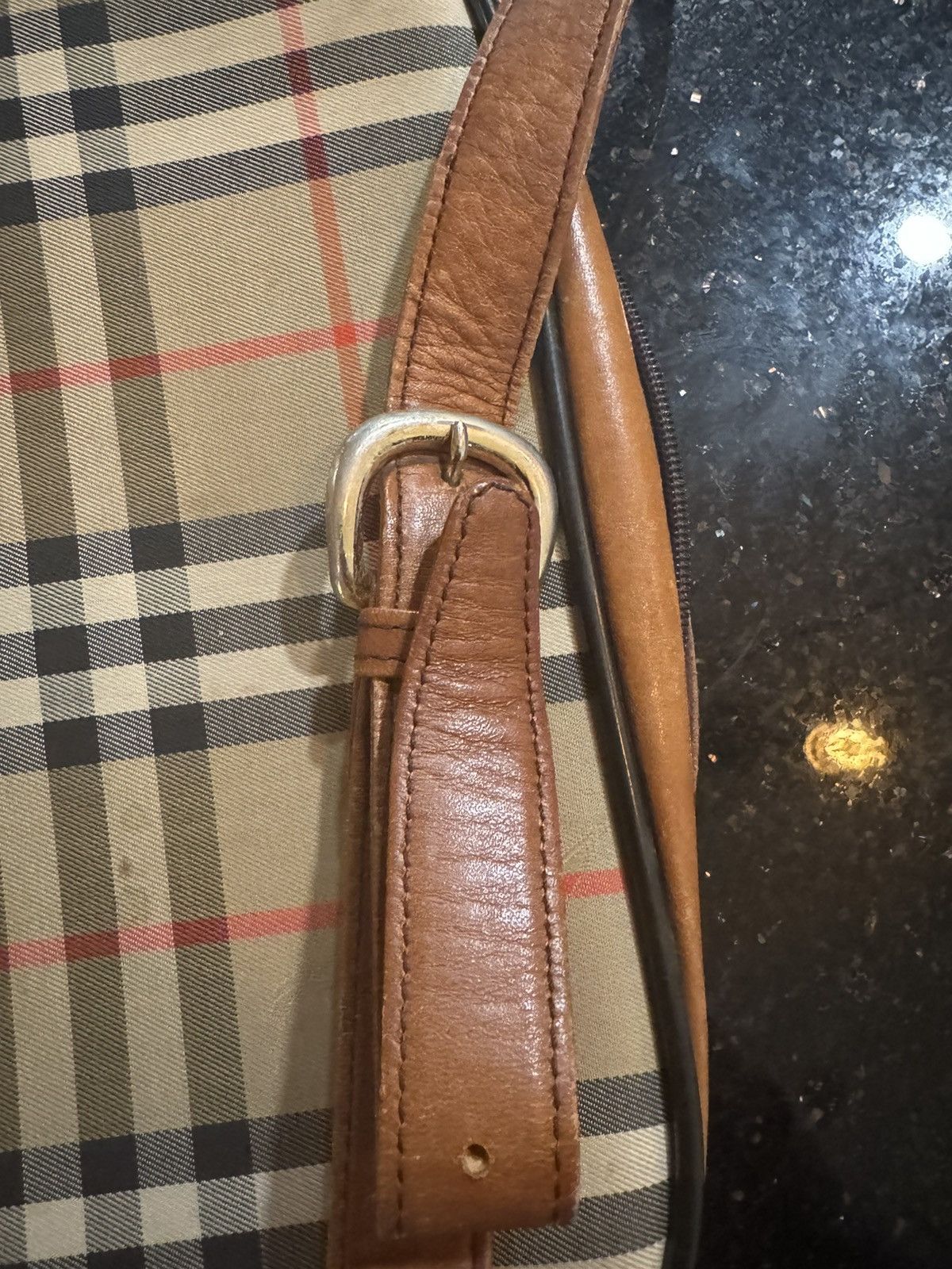 Burberry Burberry Nova Check Shadow Horse Shoulder Bag Size ONE SIZE - 9 Thumbnail