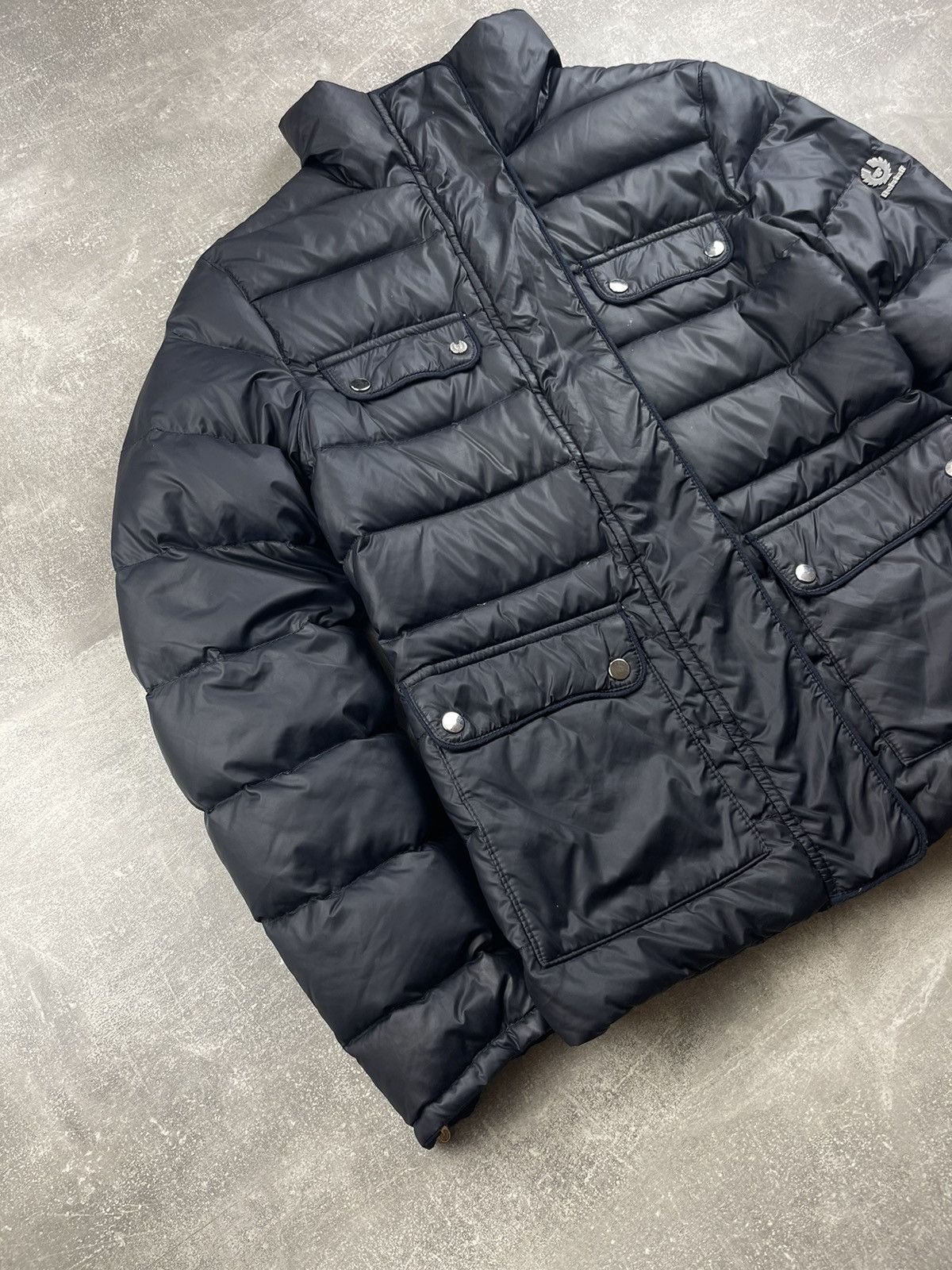 Belstaff Belstaff Silver Label Womens Navy Blue Down Puffer Jacket Size M / US 6-8 / IT 42-44 - 5 Thumbnail