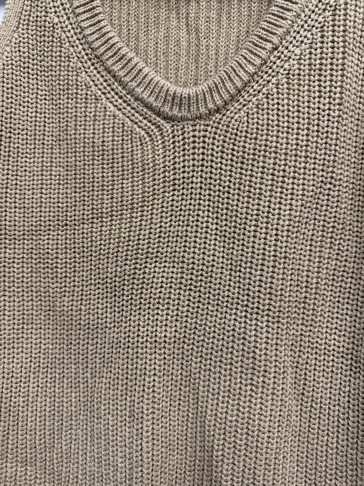 Other M&S Collection Beige Knitted Sweater Vest Size Small Size ONE SIZE - 3 Thumbnail