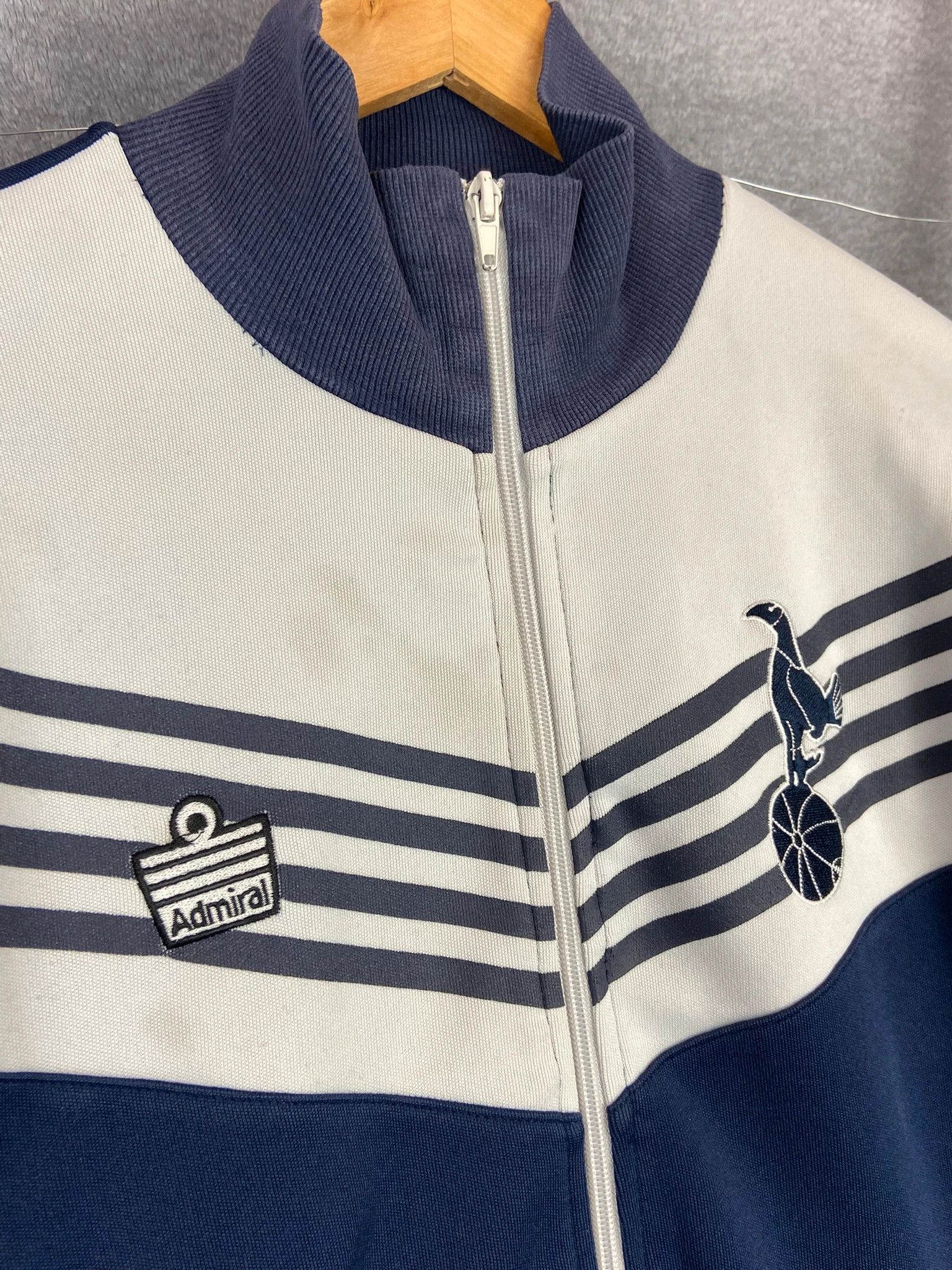 Puma Track Jacket Score Draw navy white retro zip up L Size US L / EU 52-54 / 3 - 2 Thumbnail