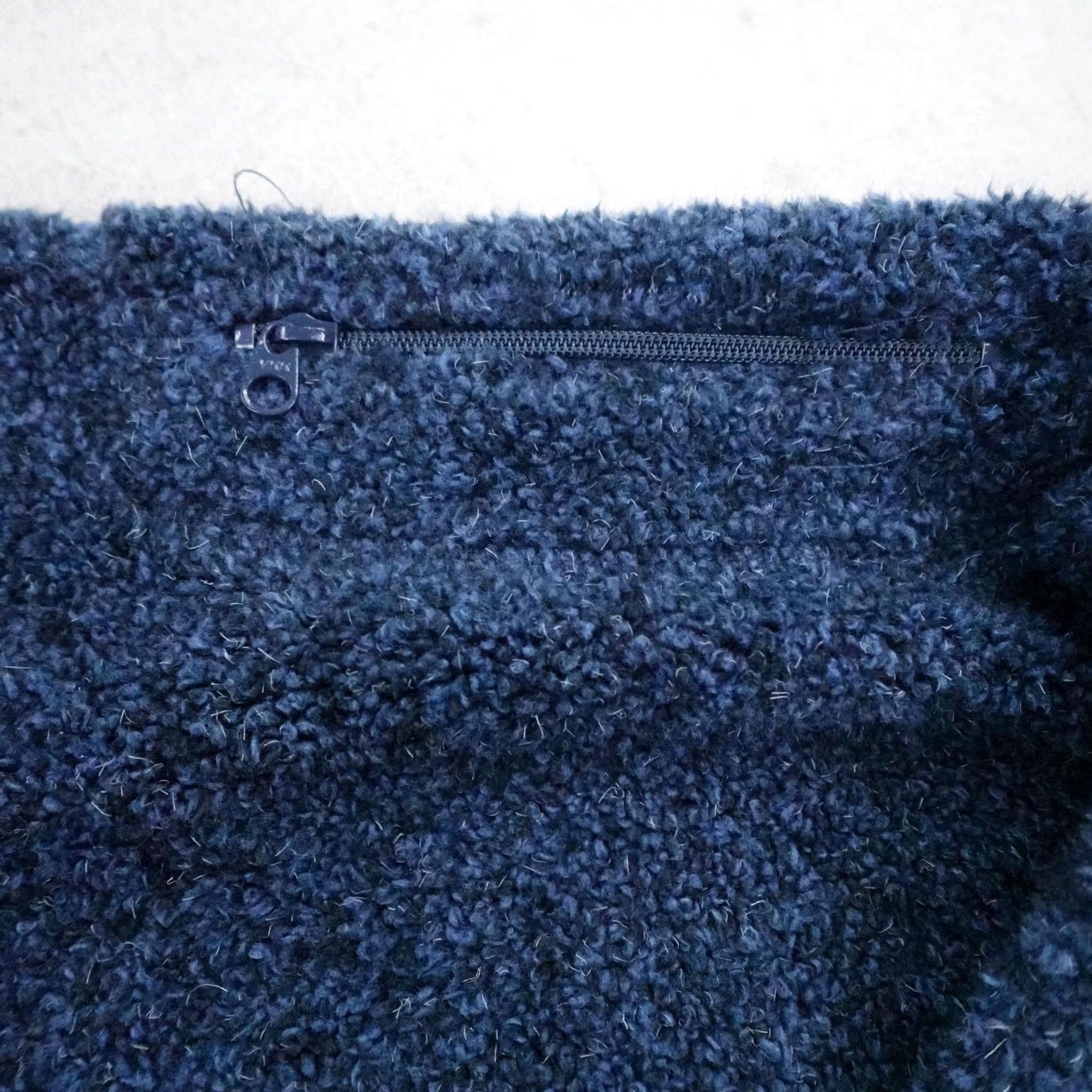 Vintage VINTAGE Cabela's Jacket Mens L Blue Full Zip Sherpa Fleece Deep Pile Wool? (Note: Wool not in original) Size US L / EU 52-54 / 3 - 4 Thumbnail