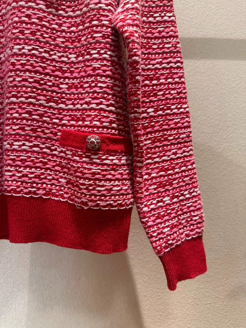 Chanel Chanel Catwalk glazed buckle cashmere sweater jacket Size XS / US 0-2 / IT 36-38 - 4 Thumbnail