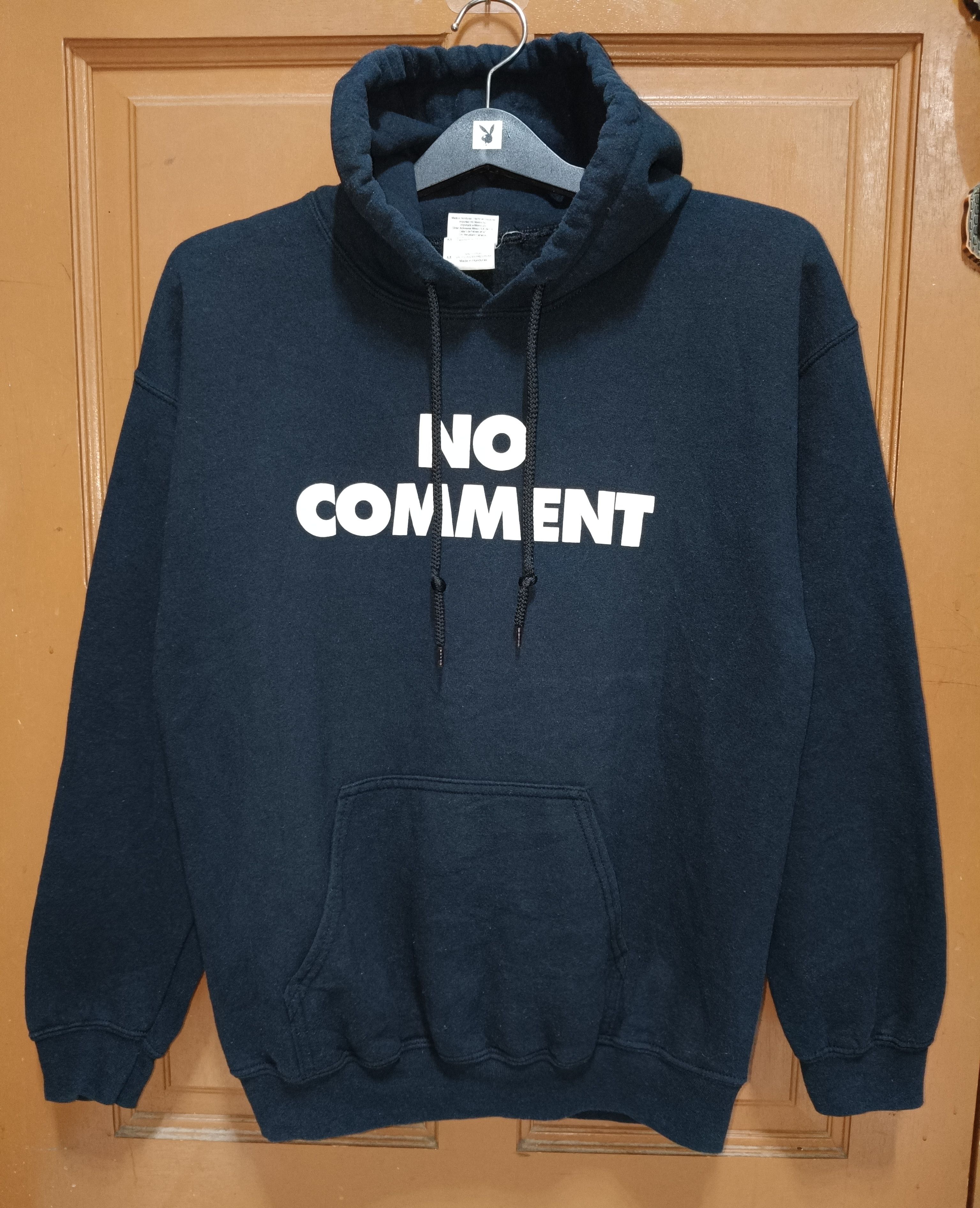 Vintage SUB POP Records No Comment Punk Grunge Hoodie