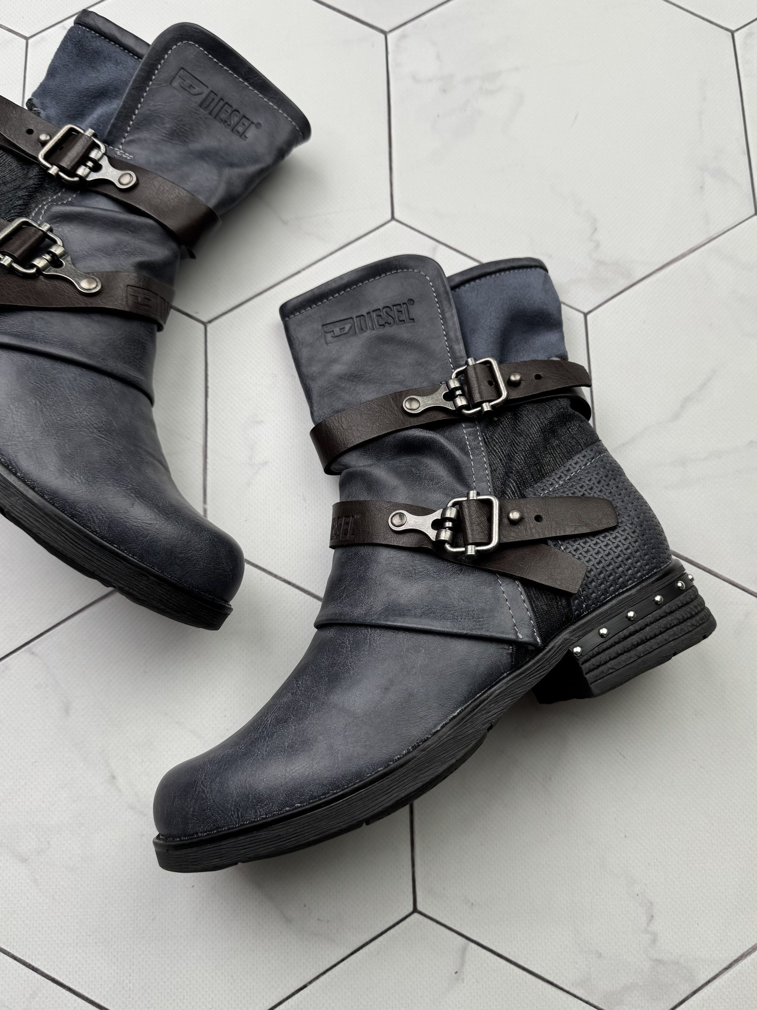 Diesel Diesel Vintage Boots (B156) Size US 7 / IT 37 - 3 Thumbnail