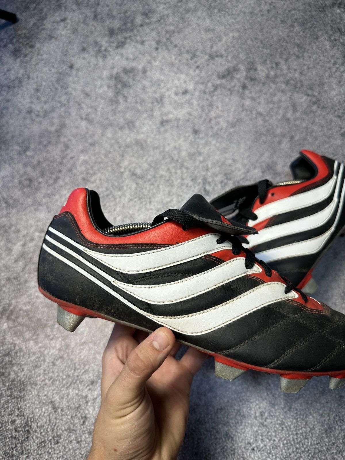 Adidas × Vintage Vintage Adidas Predator Precision Soccer Boots Football Rare Size US 9.5 / EU 42-43 - 2 Thumbnail