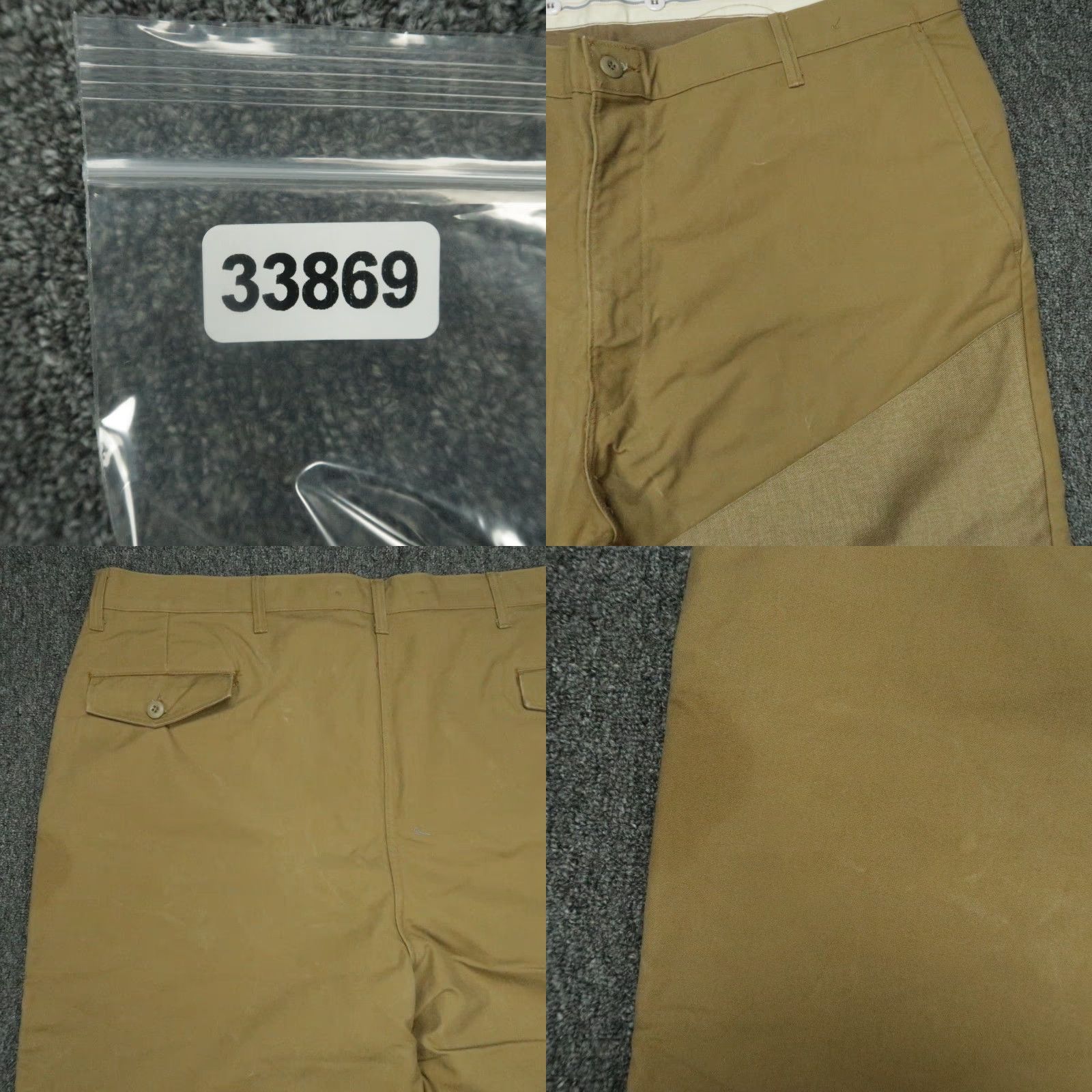 Vintage VINTAGE Cabela's Pants Mens 48x32 Brown Canvas Workwear Chino Straight 32" Inseam Mens Size US 32 / EU 48 - 8 Thumbnail