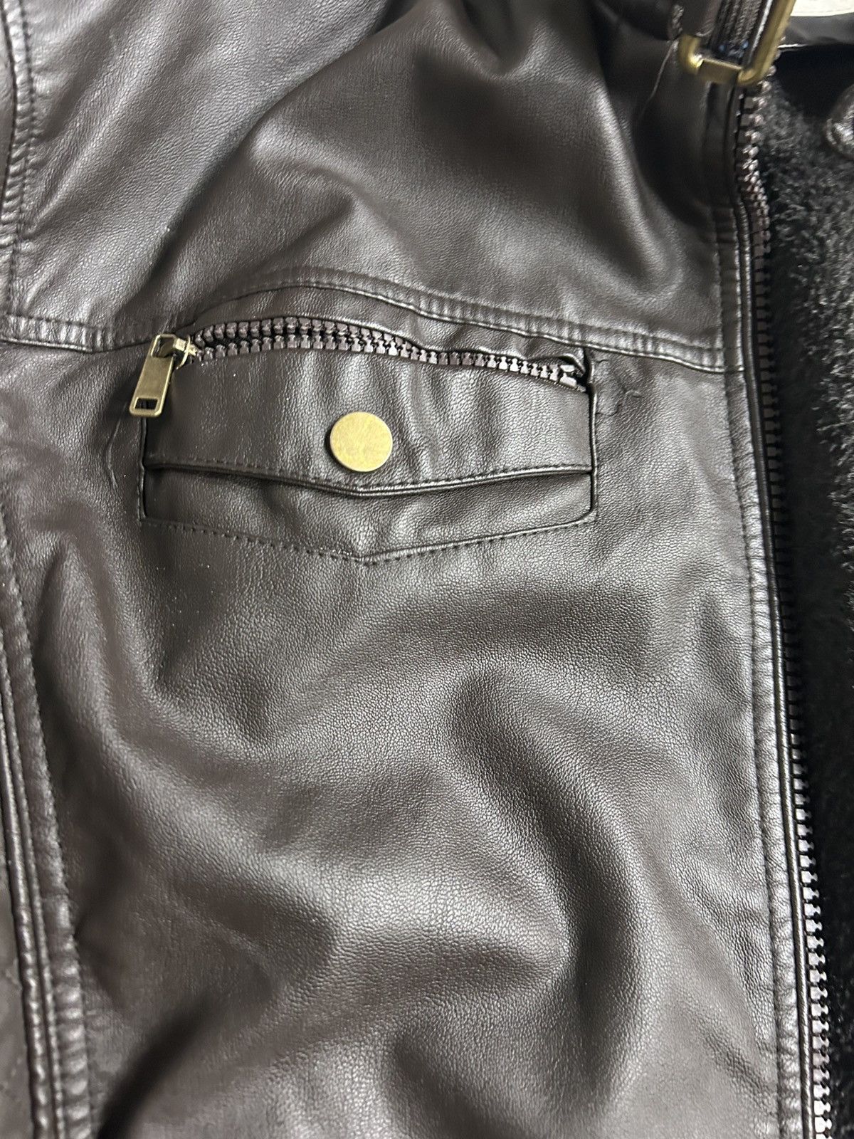 Other Vintage Brown Chor Clothing Leather Jacket Size US XXL / EU 58 / 5 - 3 Thumbnail