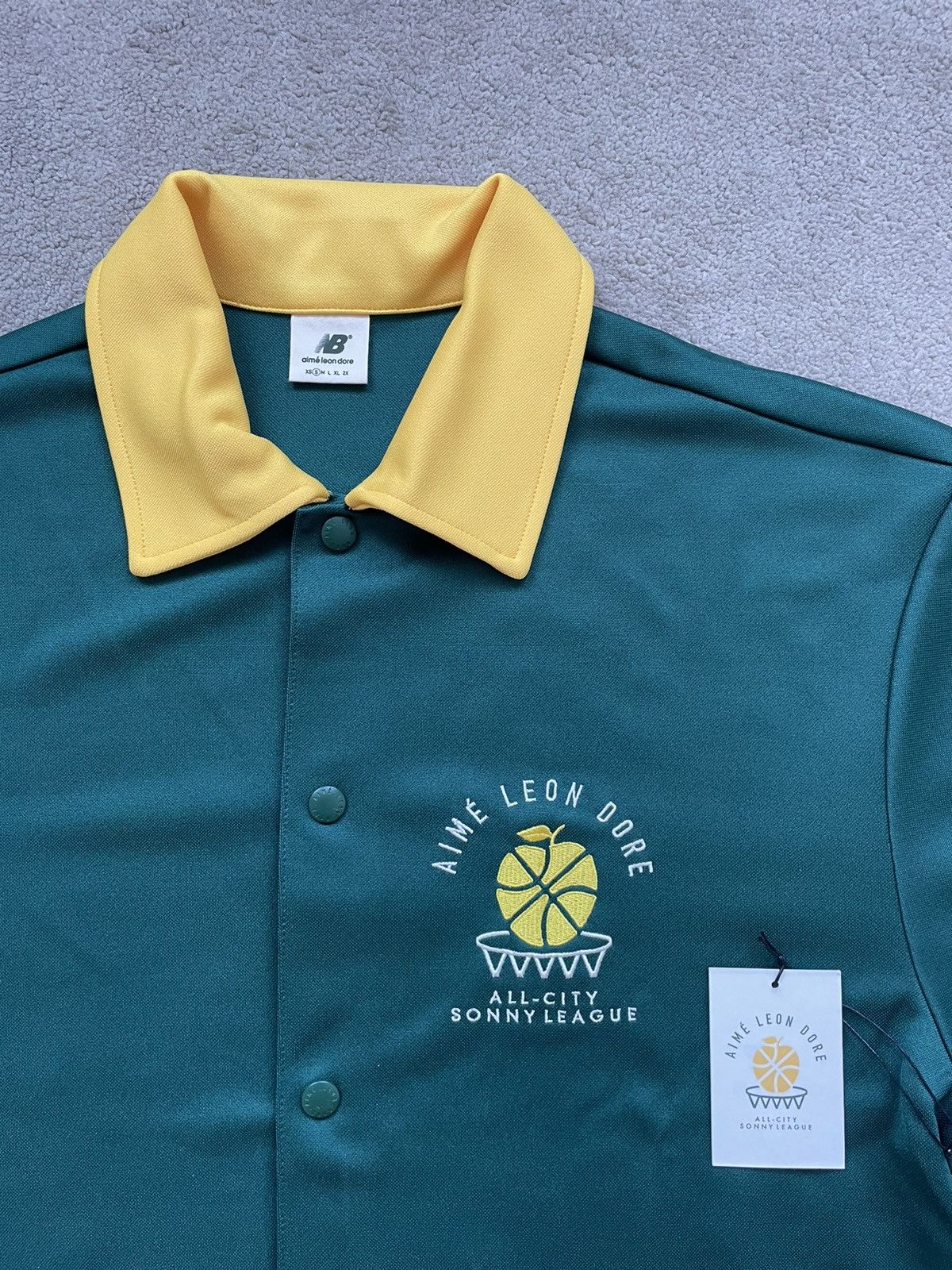 Aime Leon Dore × New Balance ALD / New Balance SONNY NY Warm Up Shirt Size US S / EU 44-46 / 1 - 2 Thumbnail