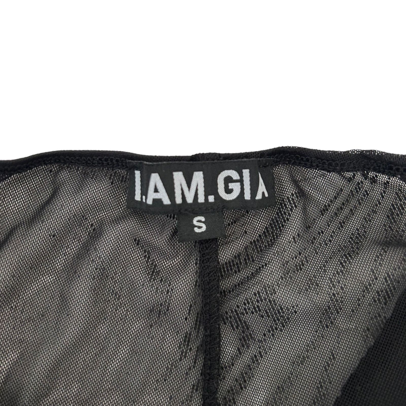 Other I AM GIA Black Amina Sheer Pants Sz S Size 27" / US 4 / IT 40 - 2 Thumbnail