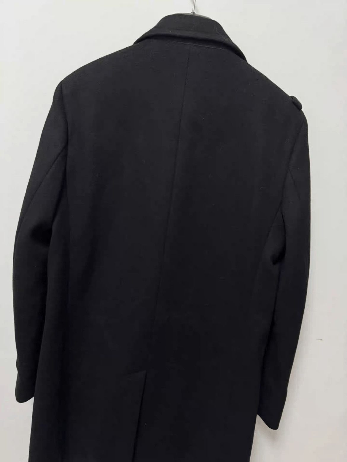 Saint Laurent Paris Sz 48 Saint Laurent Paris 17AW Navy Wool Coat-2508 Size US M / EU 48-50 / 2 - 4 Thumbnail