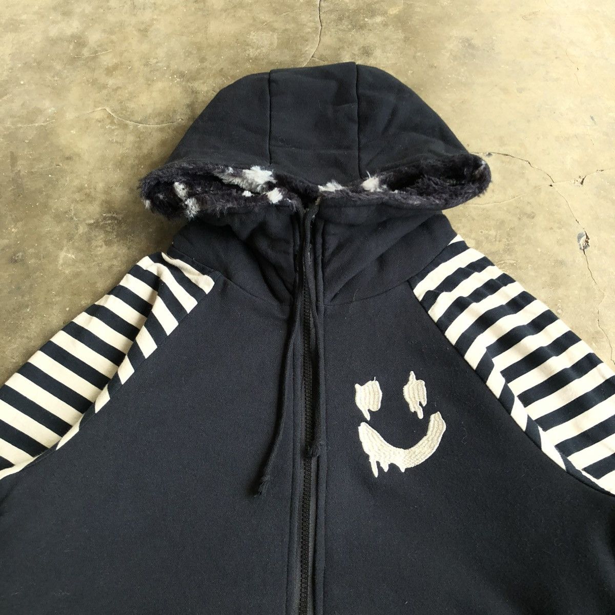 Hysteric Glamour 2000s World Love Smile & Stars Flecee Reversible Zip Lgb Size US M / EU 48-50 / 2 - 15 Thumbnail