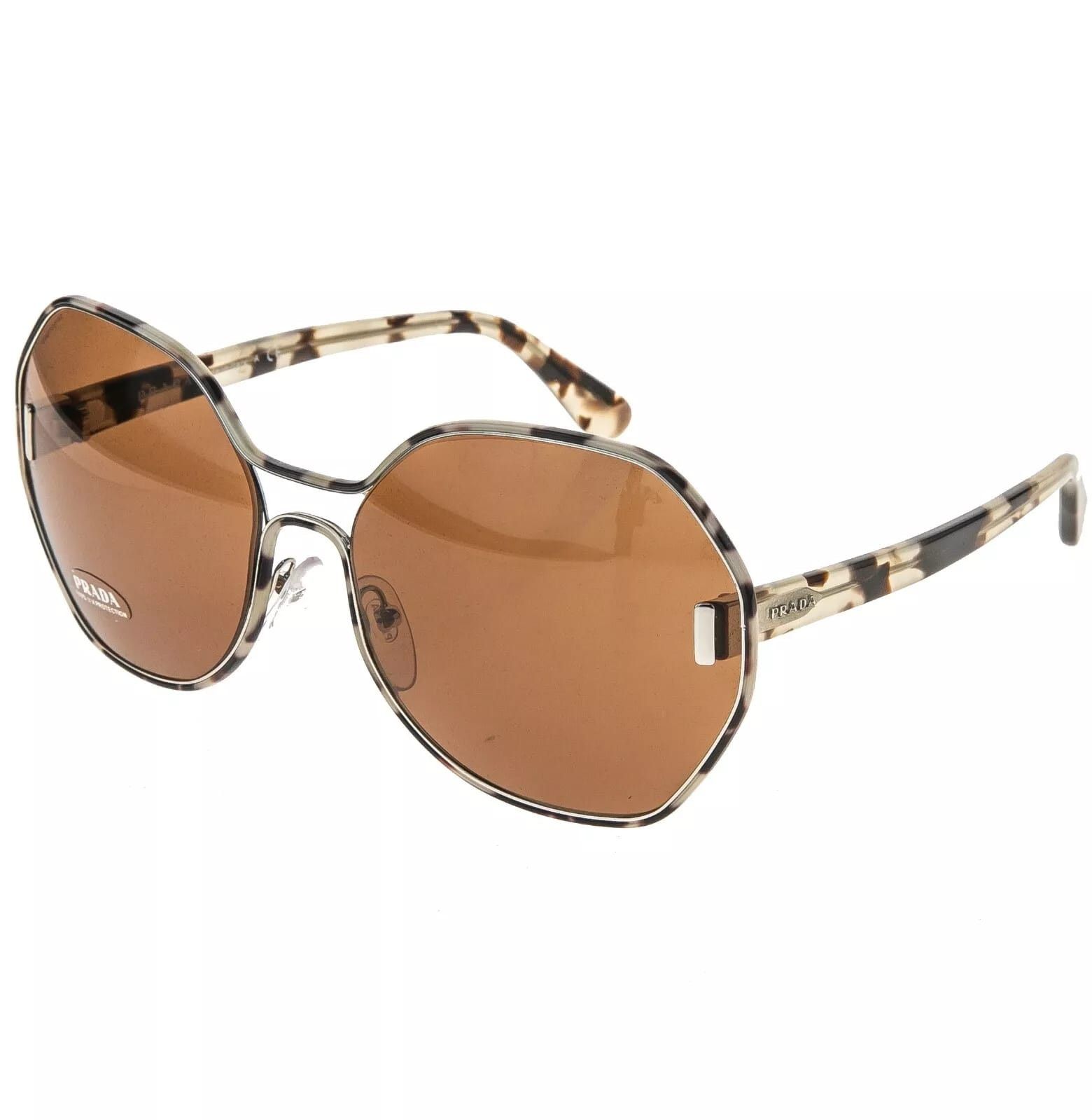 Prada PRADA MOD EVOLUTION Round PR53TS Fashion Sunglasses 53T Size ONE SIZE - 4 Thumbnail