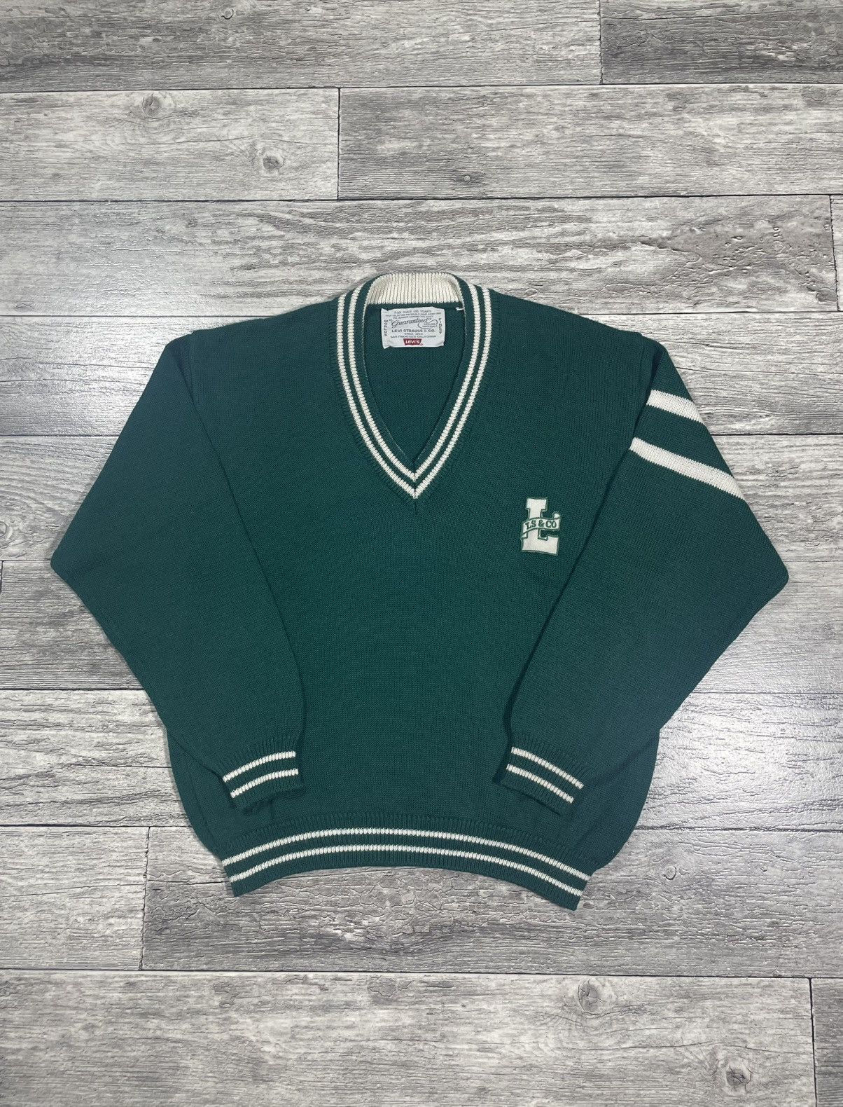 Levi's Rare Vintage Levis 1973 Wool Jumper Sweater Crewneck Size US M / EU 48-50 / 2 - 1 Thumbnail