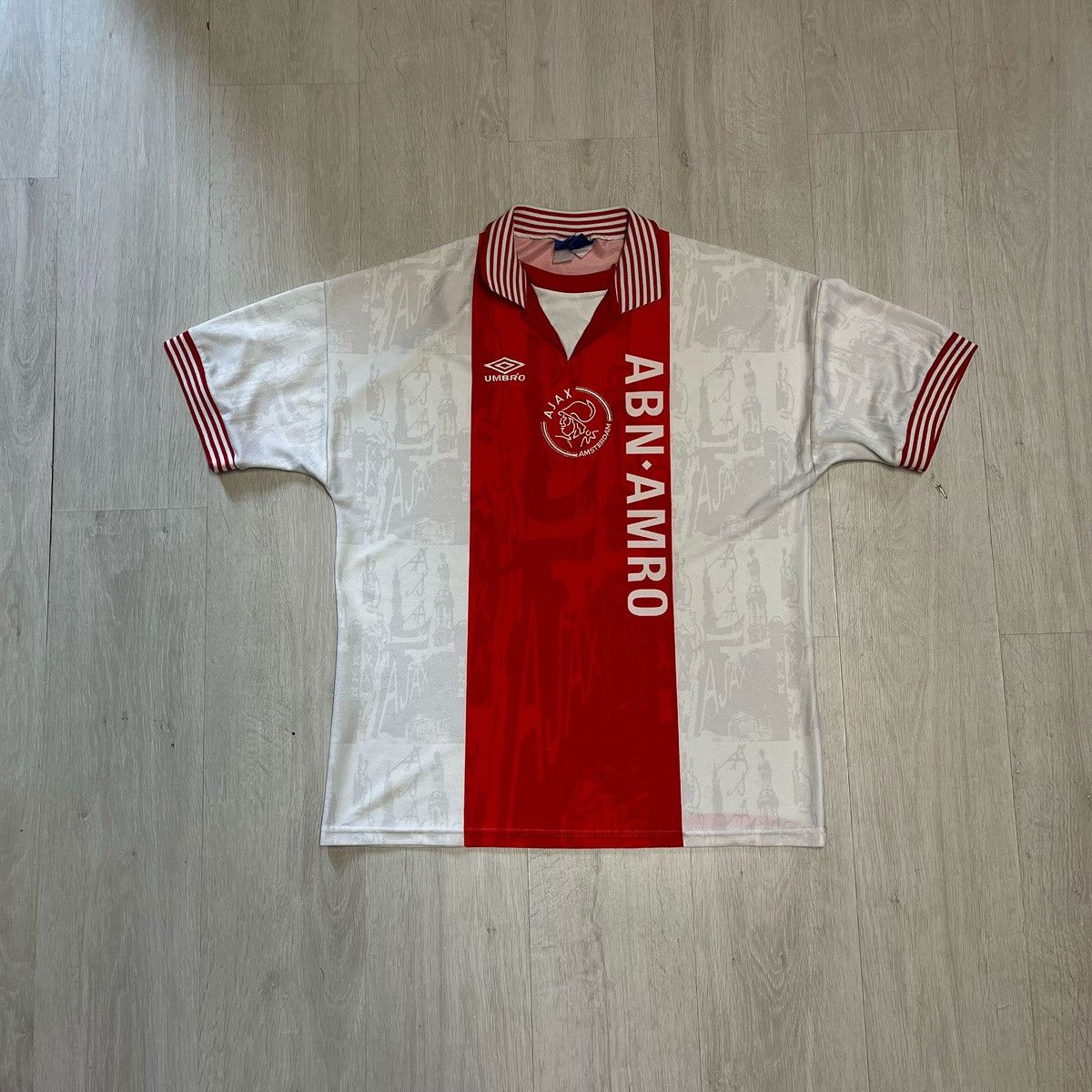 Umbro Vintagr 1995/1996 umbro ajax amsterdam home shirt Size US XL / EU 56 / 4 - 1 Thumbnail