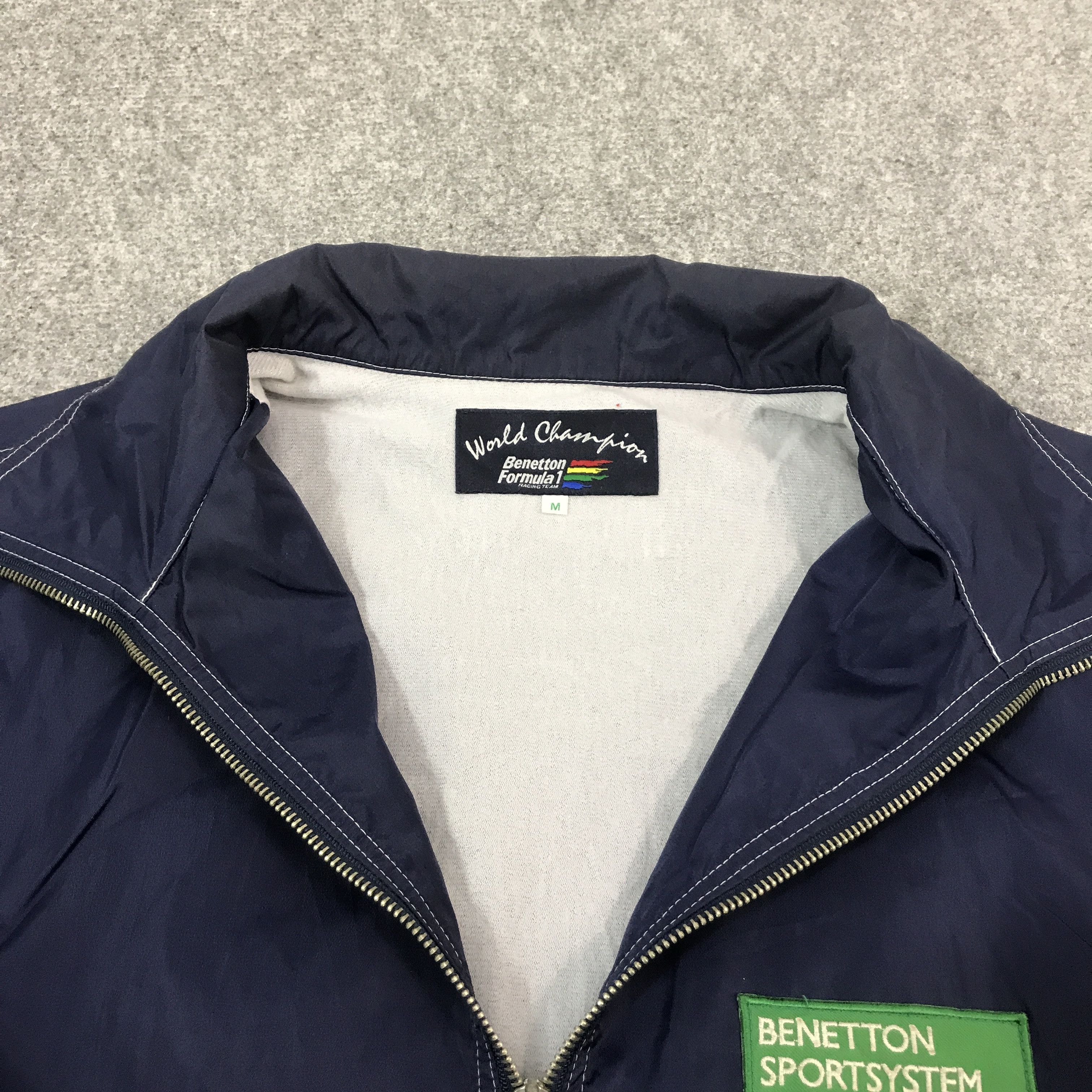 United Colors Of Benetton BENETTON FORMULA 1 RACING TEAM OVERSIZE JACKET Size US M / EU 48-50 / 2 - 7 Thumbnail