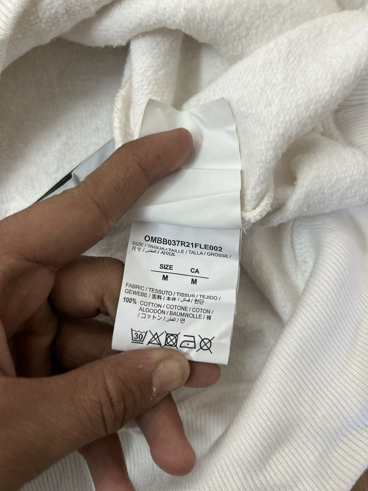 Off-White Off White Hoodie Size US L / EU 52-54 / 3 - 11 Thumbnail