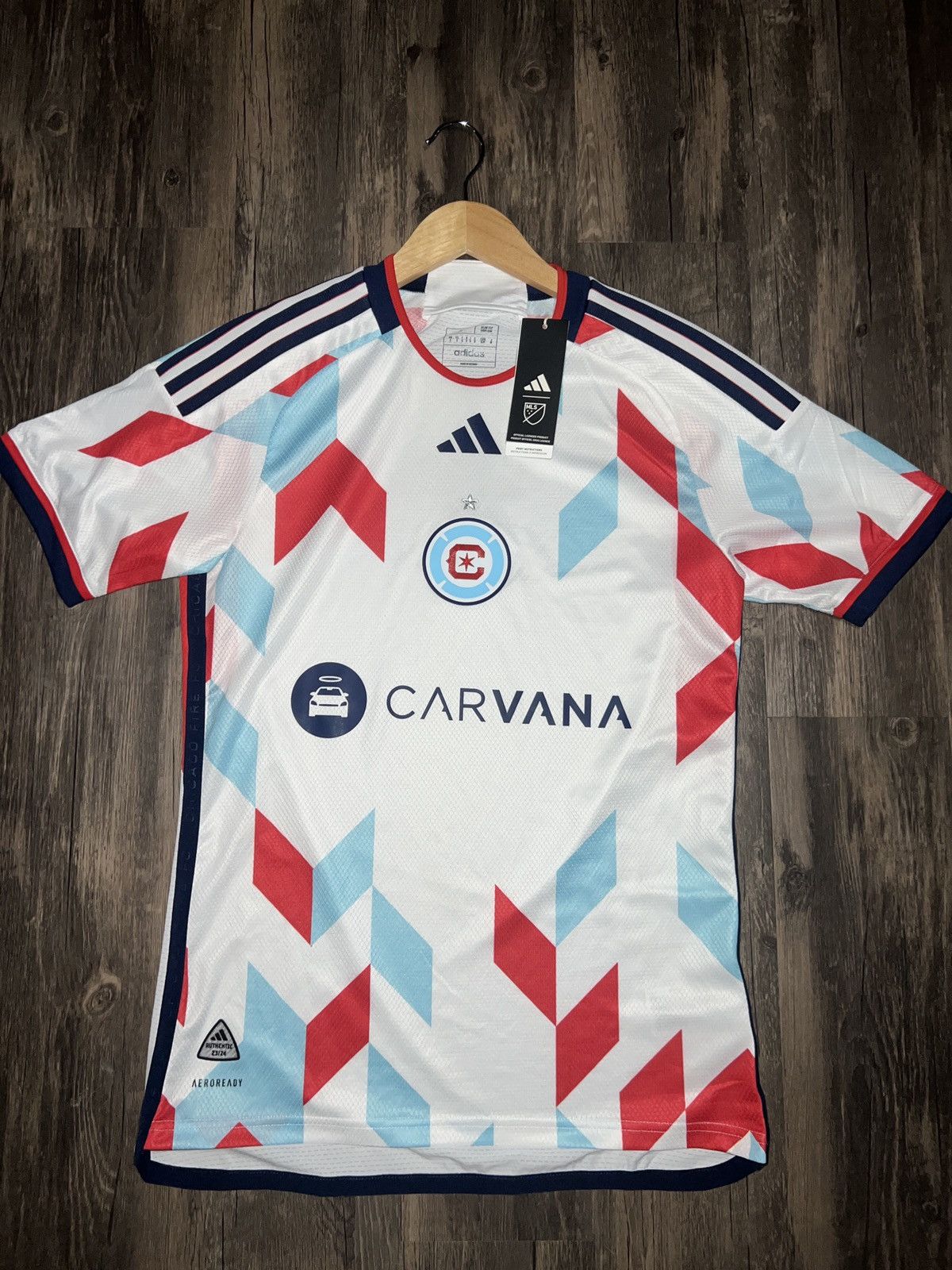 Adidas Adidas Chicago Fire Away 24/25 (Player Edition) Size US S / EU 44-46 / 1 - 1 Thumbnail