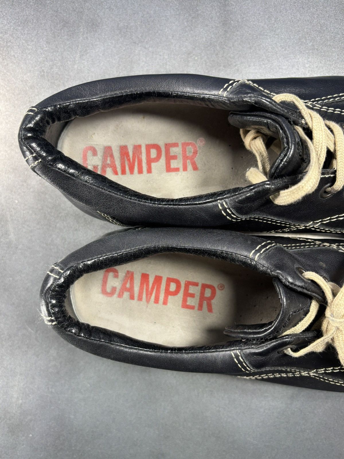 Camper F/W 2003 Camper Pelotas Shoes Leather Contrast Stitch Chunky Size US 11 / EU 44 - 4 Thumbnail