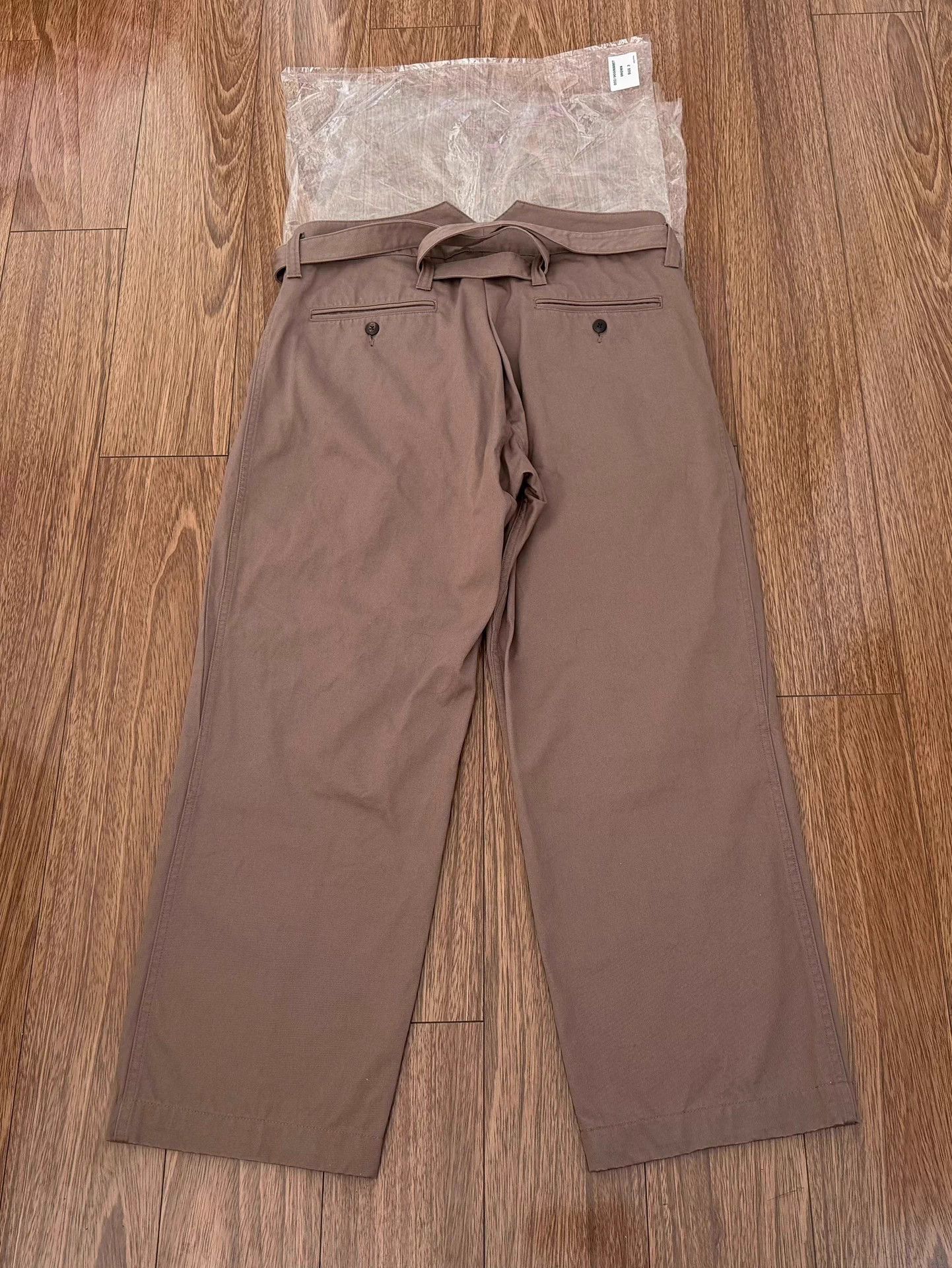 Visvim VISVIM ICT HAKAMA CHINO PANTS 22AW brown 3 used 98cm Size US 34 / EU 50 - 2 Thumbnail