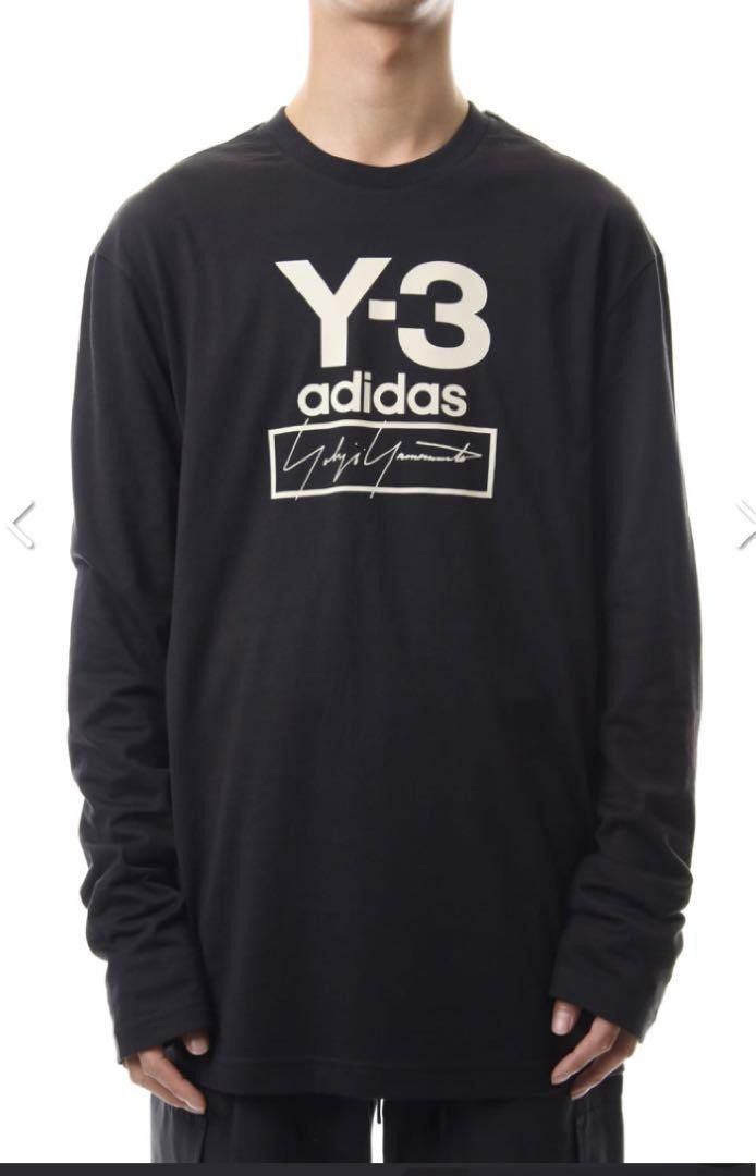Yohji Yamamoto yohji yamamoto pour homme Y-3 Stacked Long Sleeve Tee Size US M / EU 48-50 / 2 - 8 Thumbnail