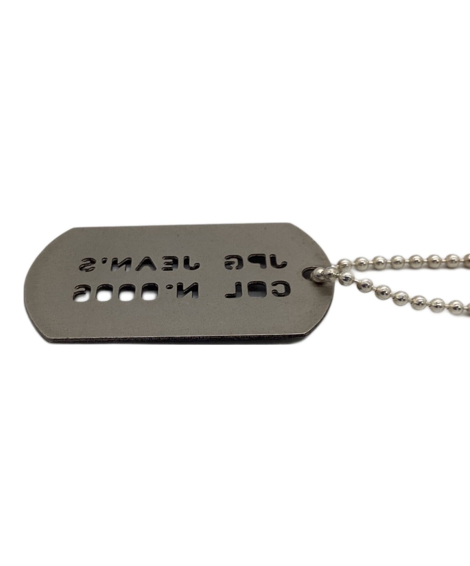 Jean Paul Gaultier Dog Tag Necklace Size ONE SIZE - 5 Thumbnail