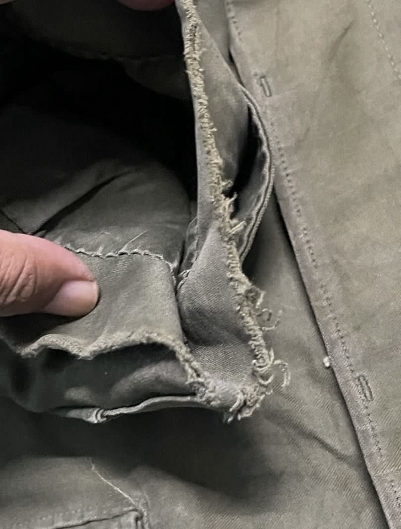 Vintage True Vintage 40s WWII M-1943 Army Field Jacket Men’s 38 Size US M / EU 48-50 / 2 - 7 Thumbnail