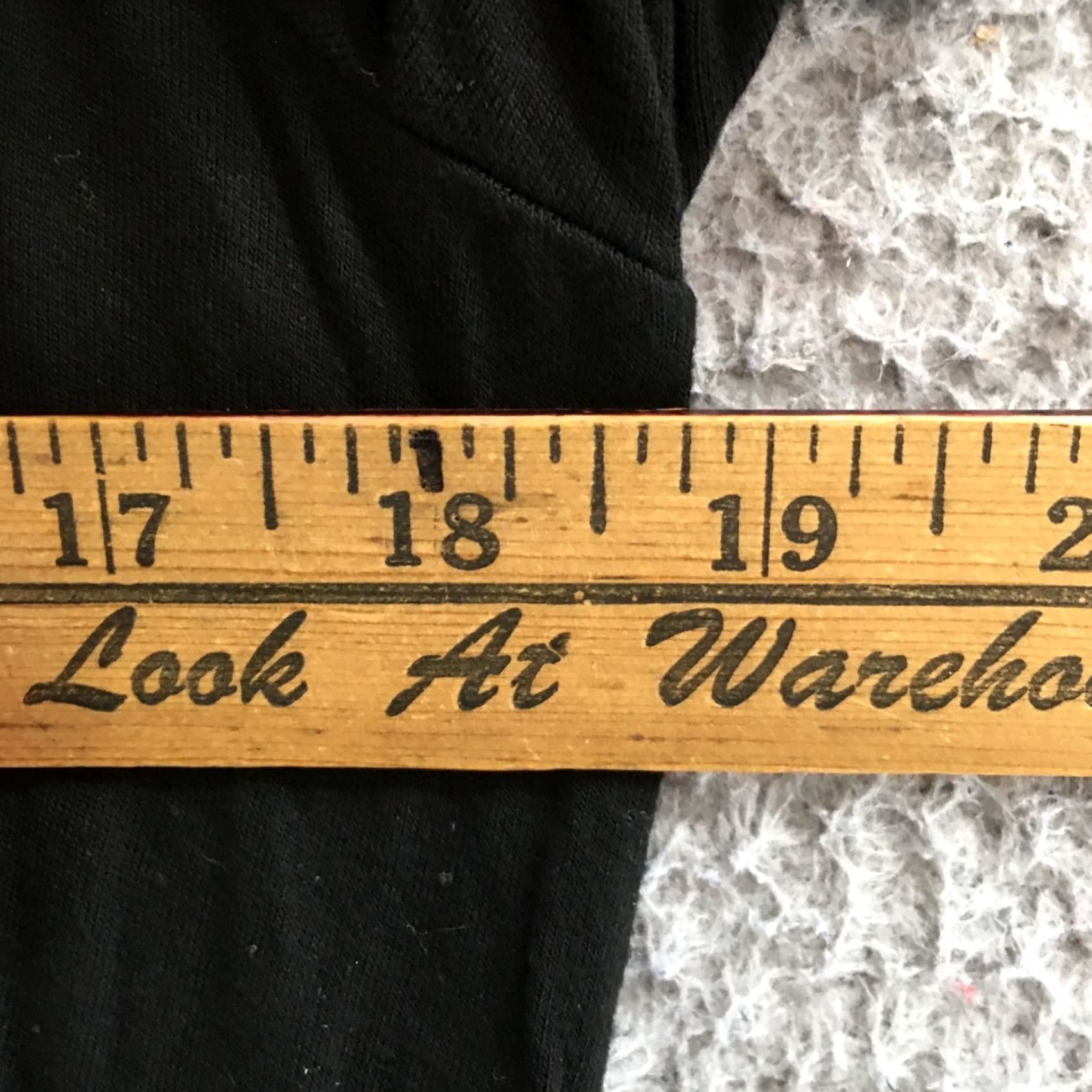 Vintage 32 Degrees COOL Dress Womens XL Scoop Neck Short Sleeve Sheath Black Solid Size 40" / US 18 - 5 Thumbnail