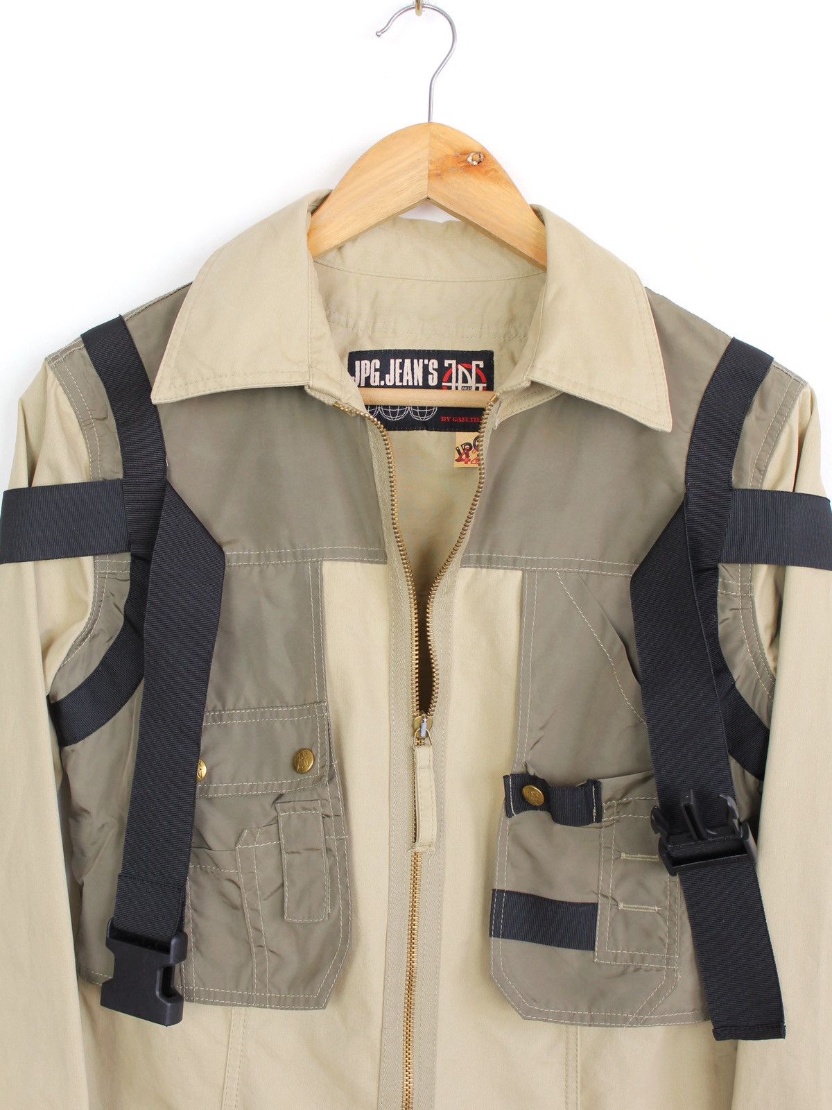 Jean Paul Gaultier Jean Paul Gaultier AW’03 Parachute Bondage Shirt Jacket Size M / US 6-8 / IT 42-44 - 5 Thumbnail