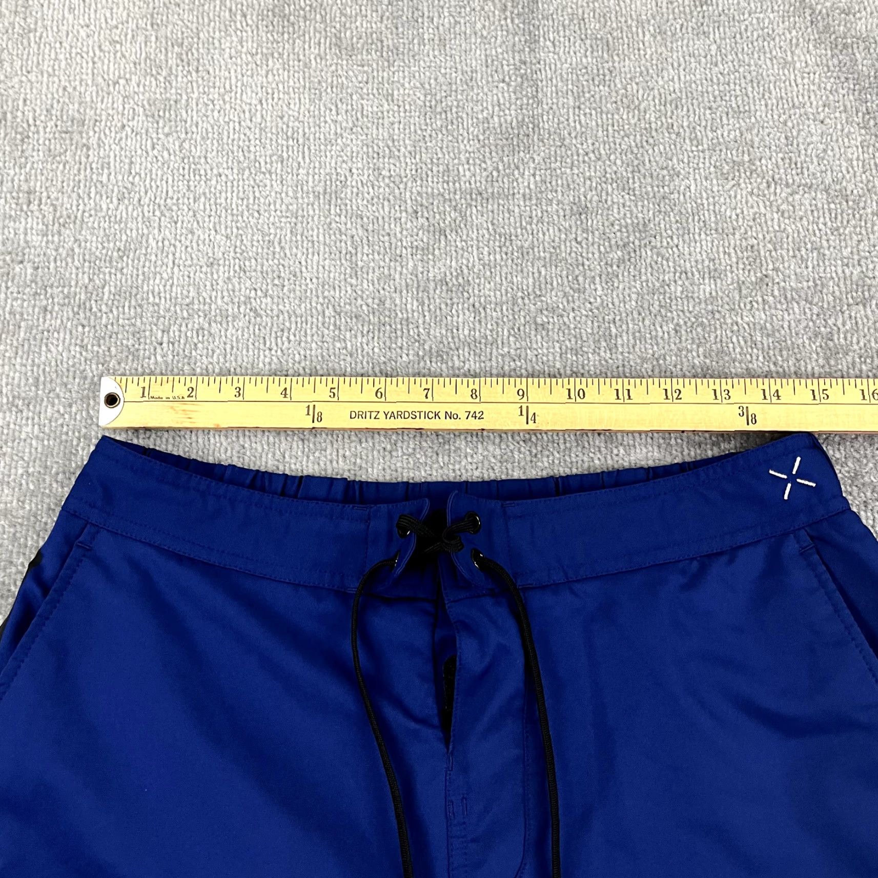 Ten Thousand TEN THOUSAND Shorts Mens Large 9" Blue Lined Foundation Running Workout Wool Size US 33 - 5 Thumbnail