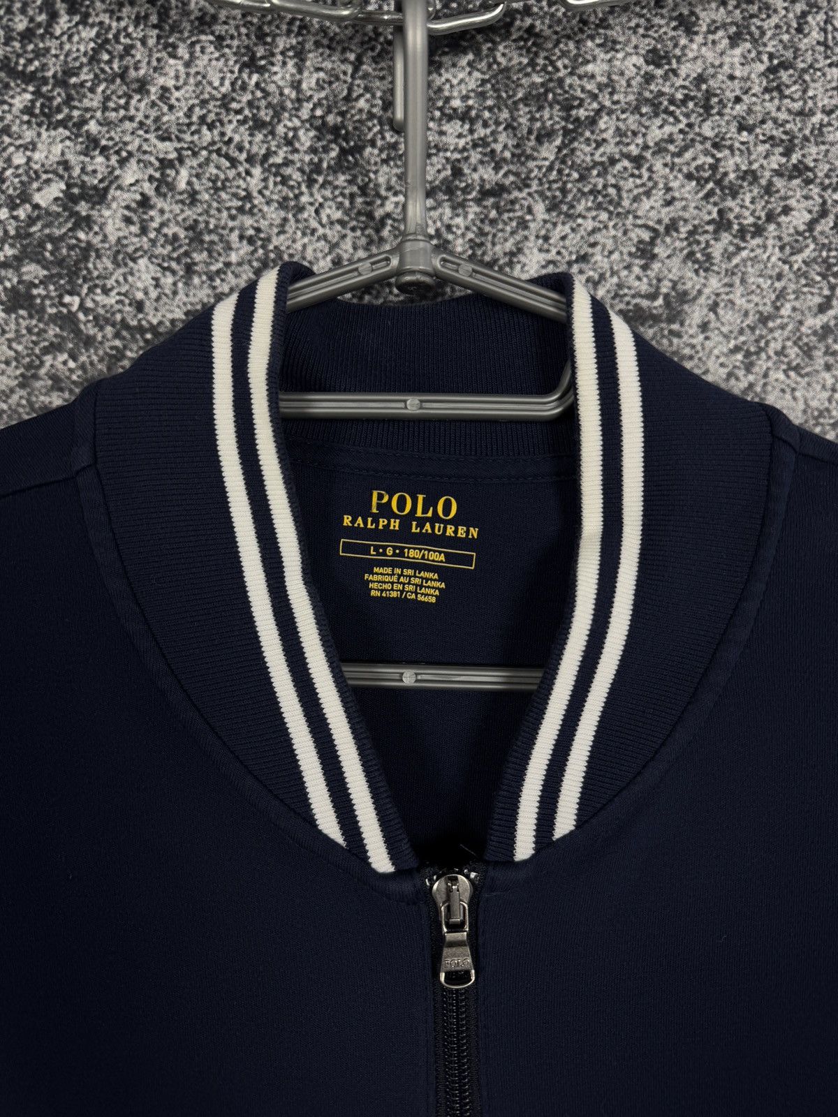 Polo Ralph Lauren Men’s Polo Ralph Lauren Cotton Full Zip Bomber Jacket Size L Size US L / EU 52-54 / 3 - 7 Thumbnail