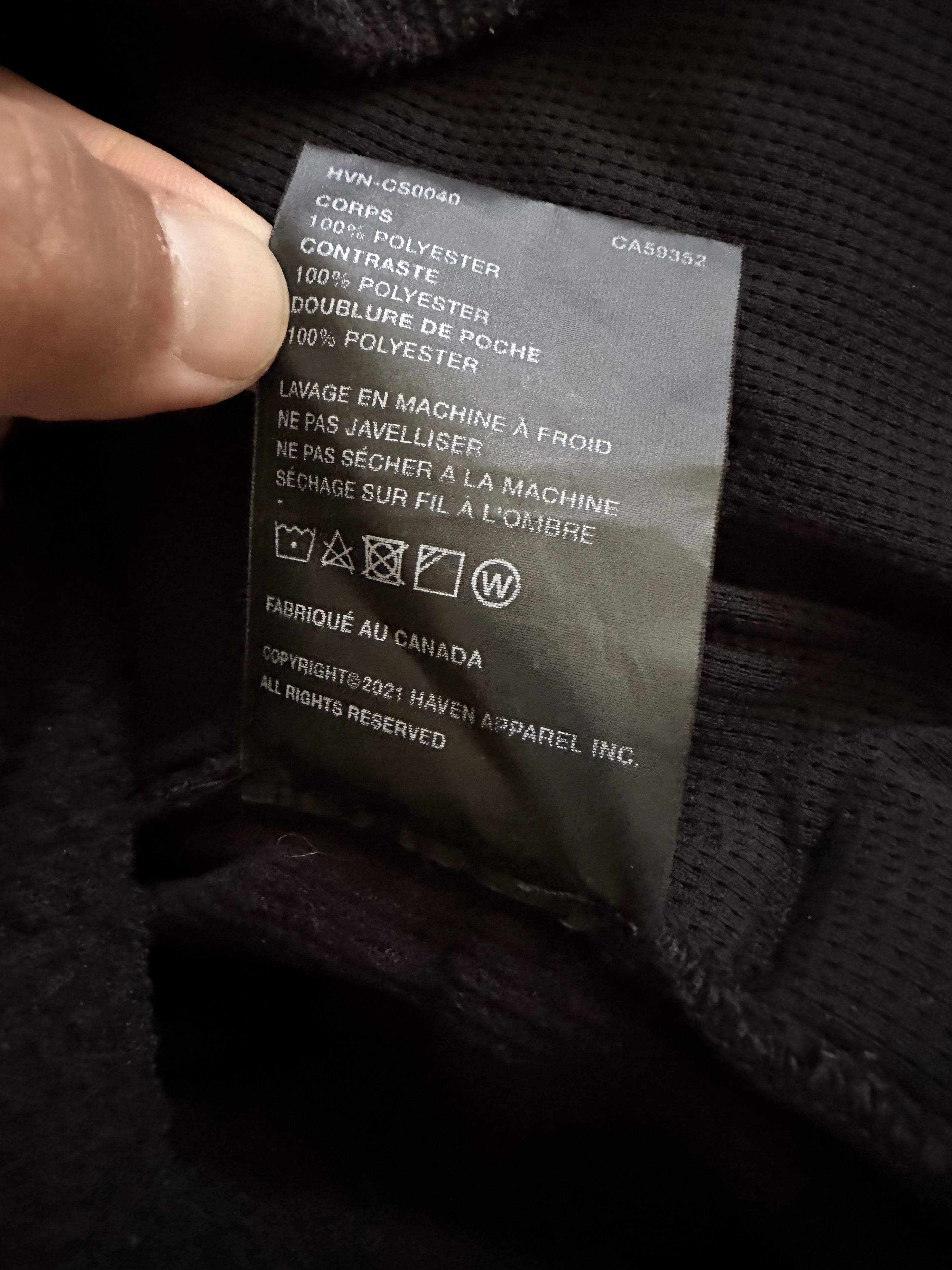Haven Polartec Thermo Crew Sweat (tagged 3) Size US L / EU 52-54 / 3 - 4 Thumbnail