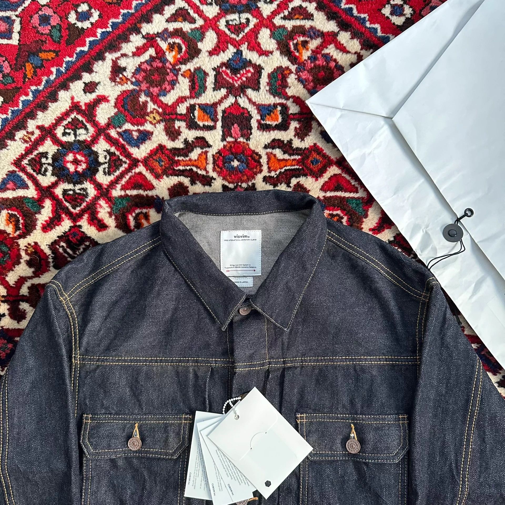 Visvim visvim 25SS 101X JKT MUD Dyed Denim Jacket - Size 2 Size US M / EU 48-50 / 2 - 3 Thumbnail
