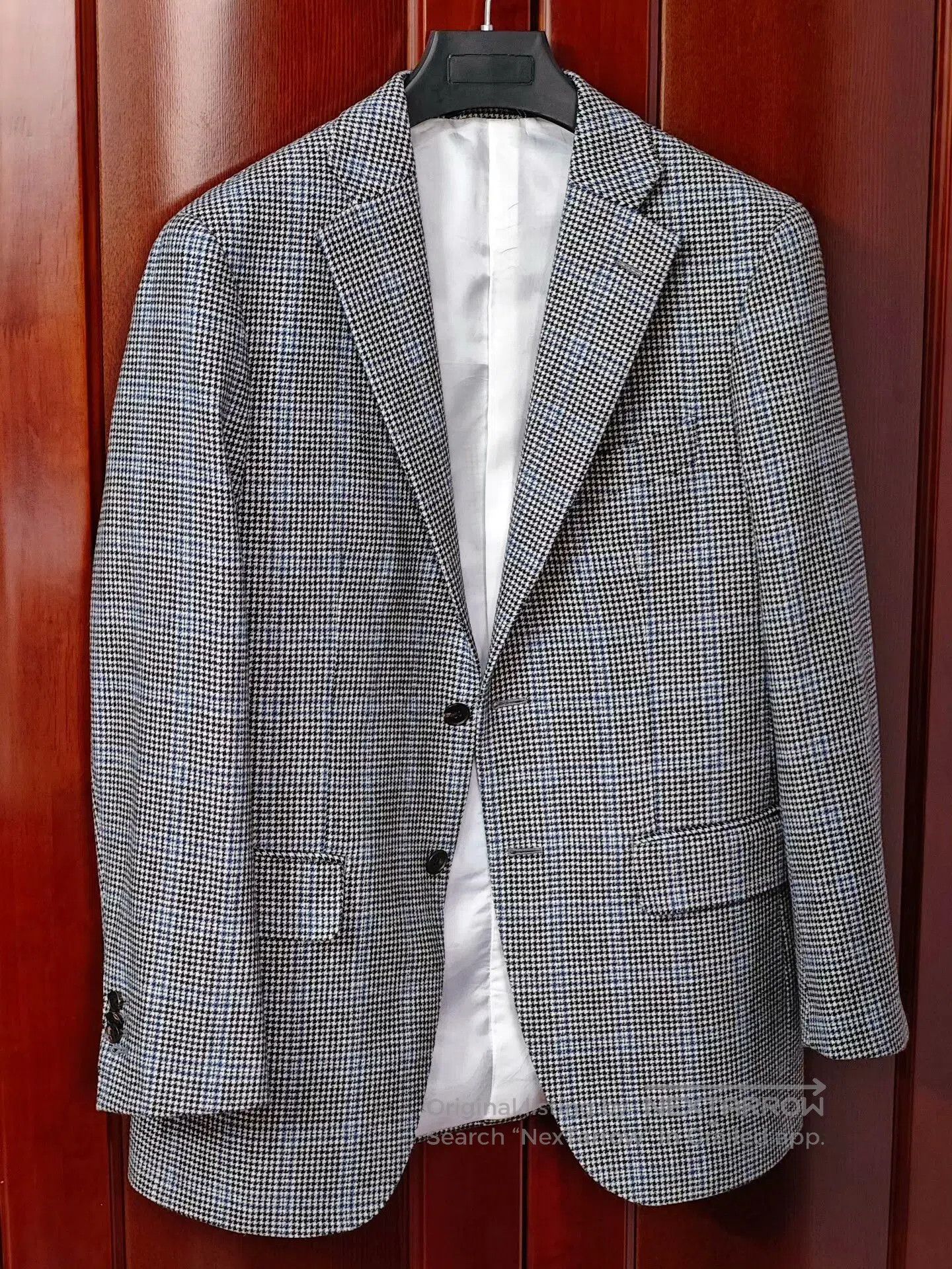 Japanese Brand Italian Wool Cashmere Blend Suit Jacket. Size US M / EU 48-50 / 2 - 1 Thumbnail