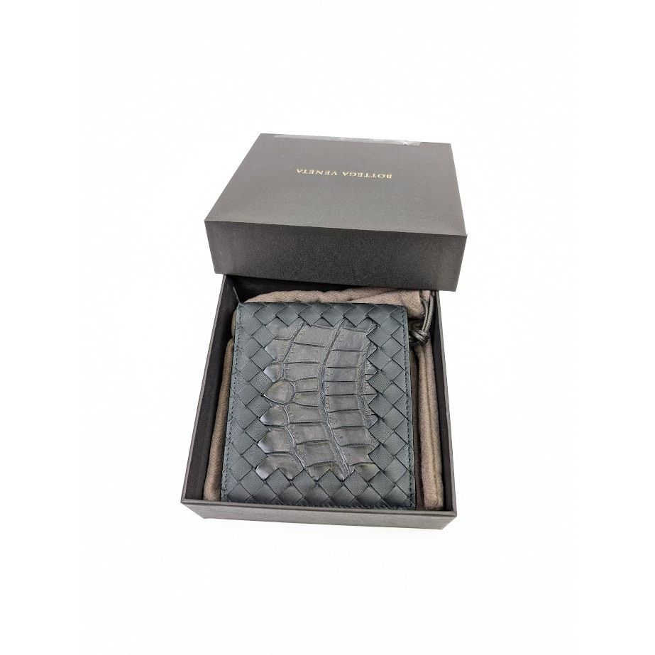 Bottega Veneta o1rshd1 Size: OS / Intrecciao Nappa Wallet in Nero Size ONE SIZE - 15 Thumbnail