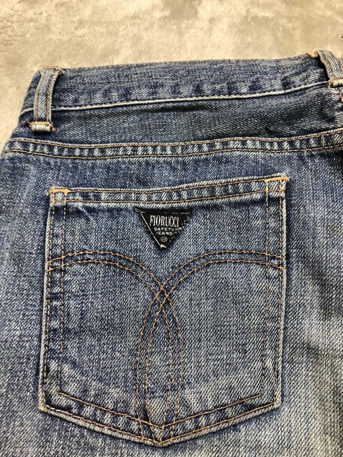 Fiorucci × Vintage Vintage Fiorucci Distressed Denim Straight Cut Made In Japan Size US 28 / EU 44 - 15 Thumbnail