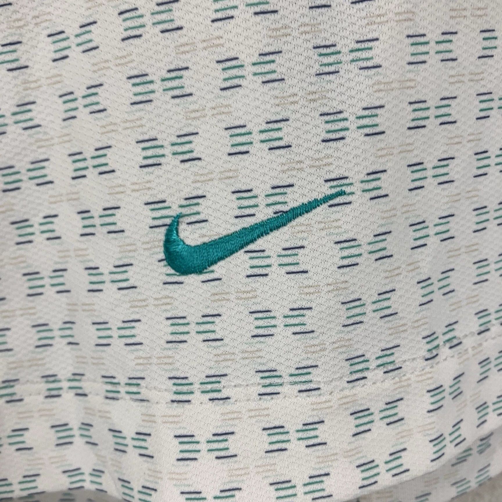 Nike Nike Golf Polo Shirt Mens X Large Miami White Dri-FIT Performance Short Sleeve Size US XL / EU 56 / 4 - 4 Thumbnail