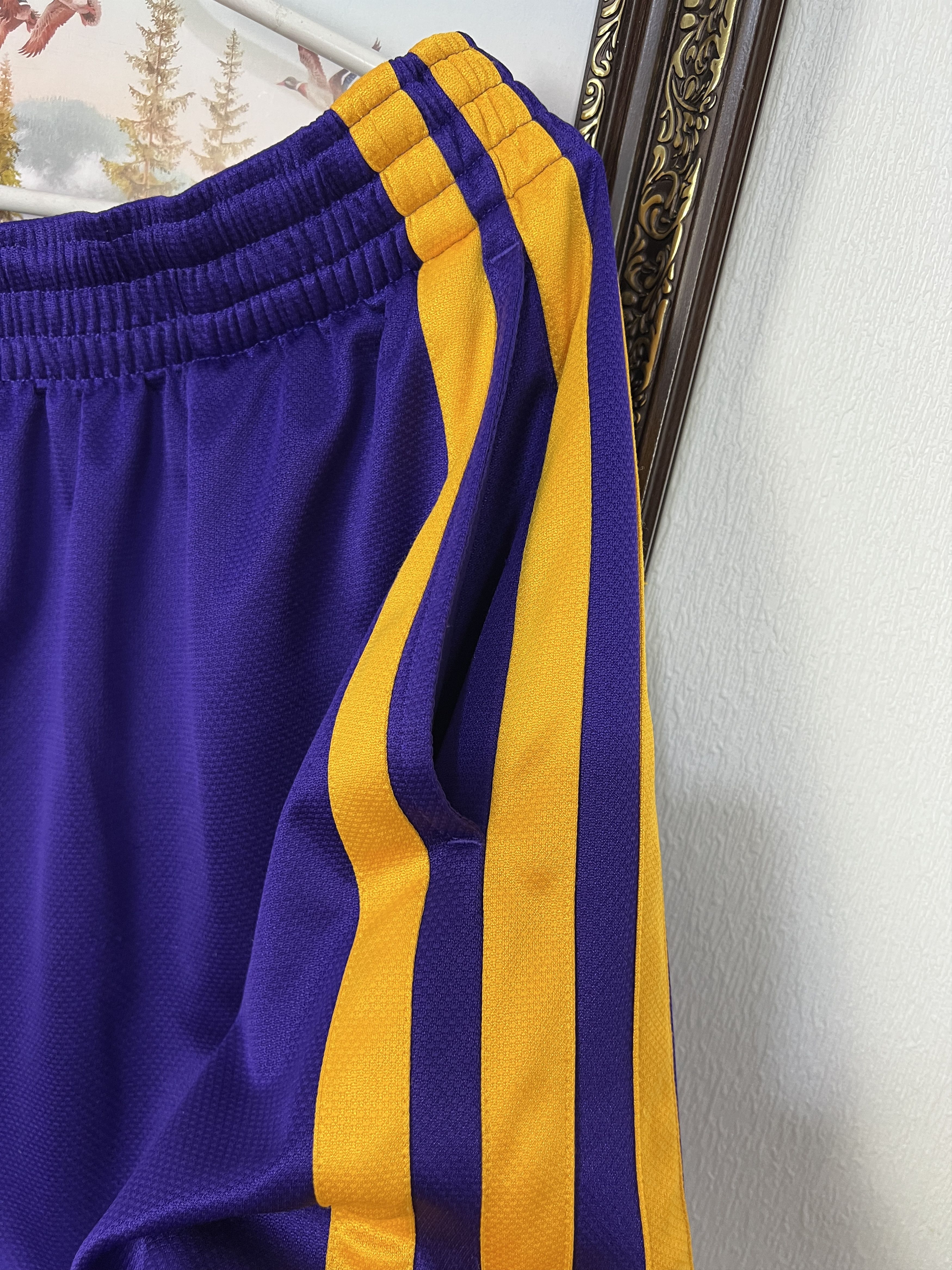 Adidas Vintage Adidas Los Angeles Lakers Bryant NBA Jersey Purple Size US 38 / EU 54 - 6 Thumbnail