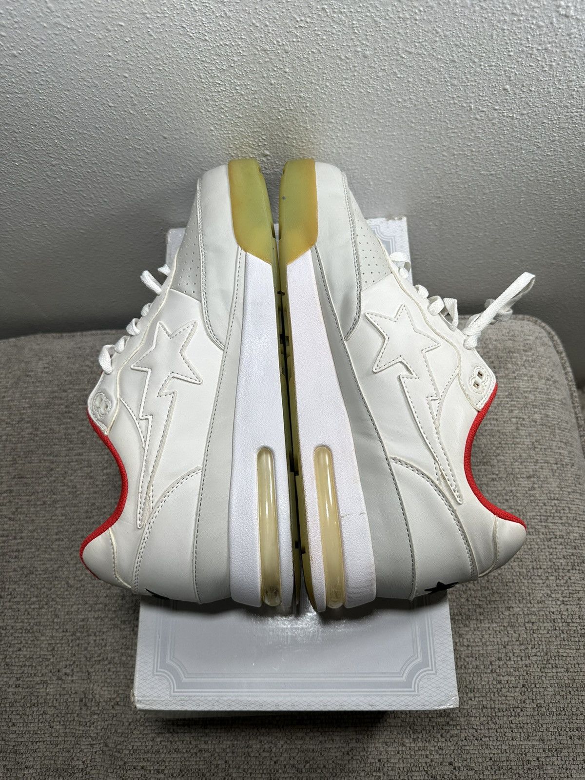 Bape Bape Roadsta White (2016) Size US 12 / EU 45 - 3 Thumbnail