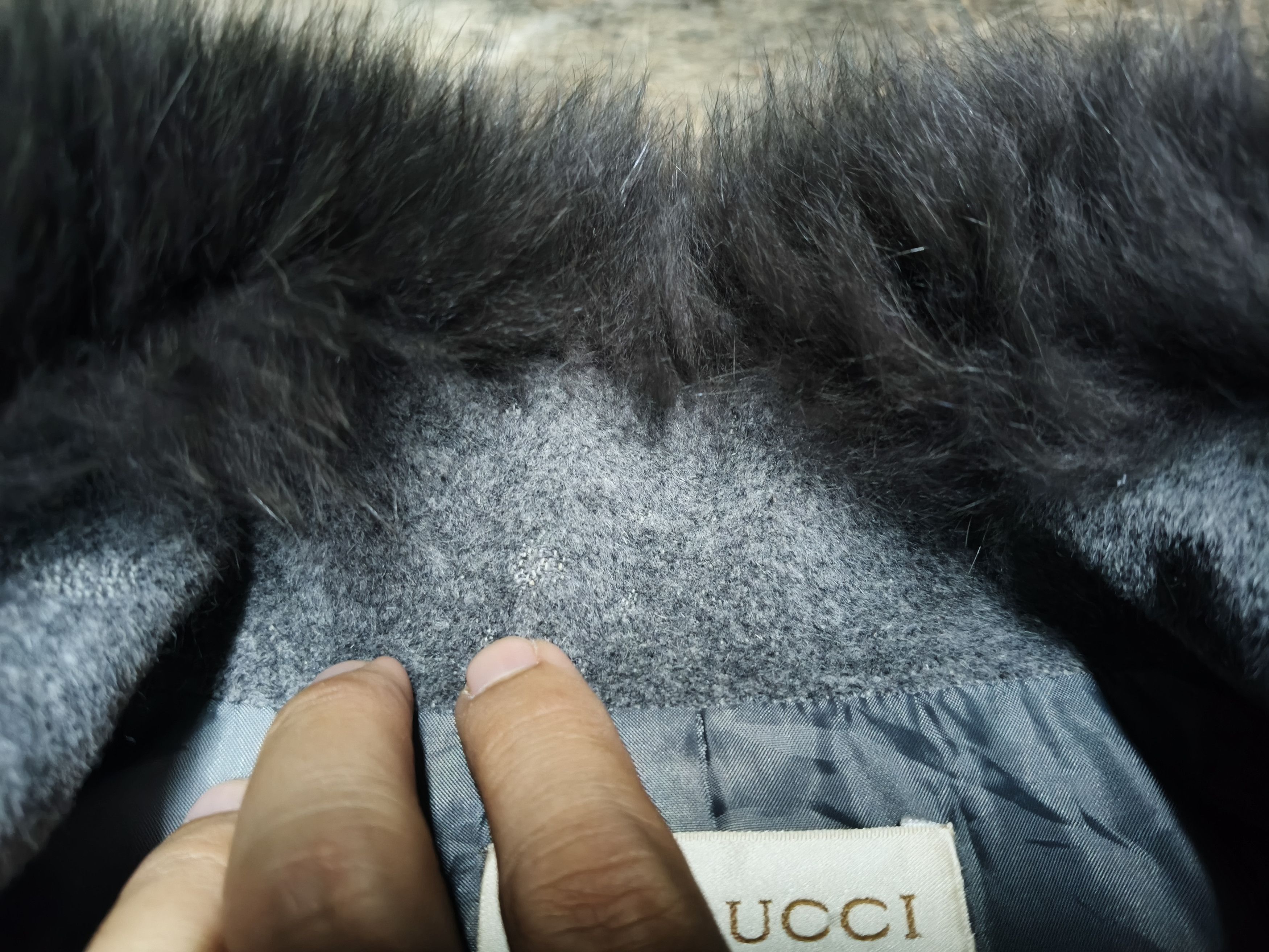 Japanese Brand Bellucci faux fur wool Coat Size M / US 6-8 / IT 42-44 - 10 Thumbnail
