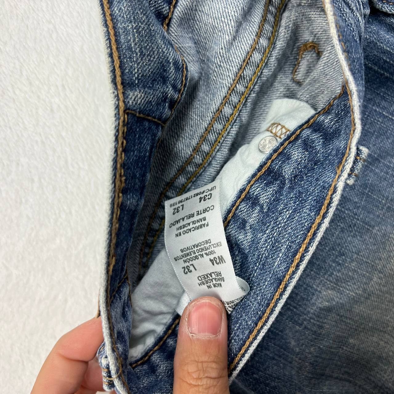 Denizen Denizen from Levi's 34x32 High Rise Relaxed Fit Denim Women Size 34" / US 12 / IT 48 - 11 Thumbnail