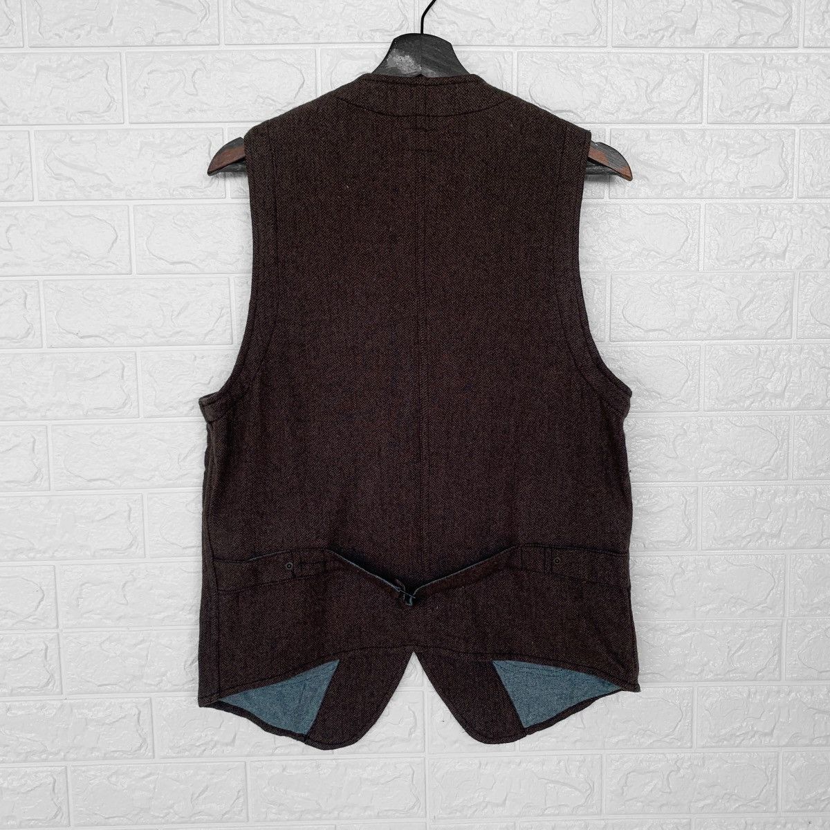 Replay Replay Wool Vest Dark Brown Jacket Size US S / EU 44-46 / 1 - 2 Thumbnail