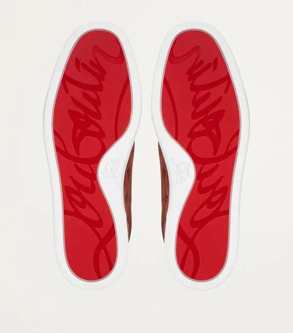 Christian Louboutin o1bcso1str0326 Sneakers in Red Size US 12 / EU 45 - 4 Thumbnail