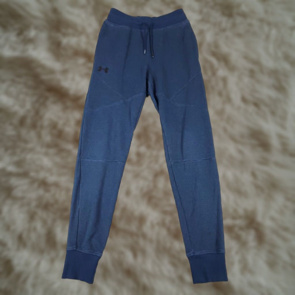 Under Armour Under Armour Joggers Mens Small Blue Sweatpants Running Track Size US 29 - 1 Thumbnail
