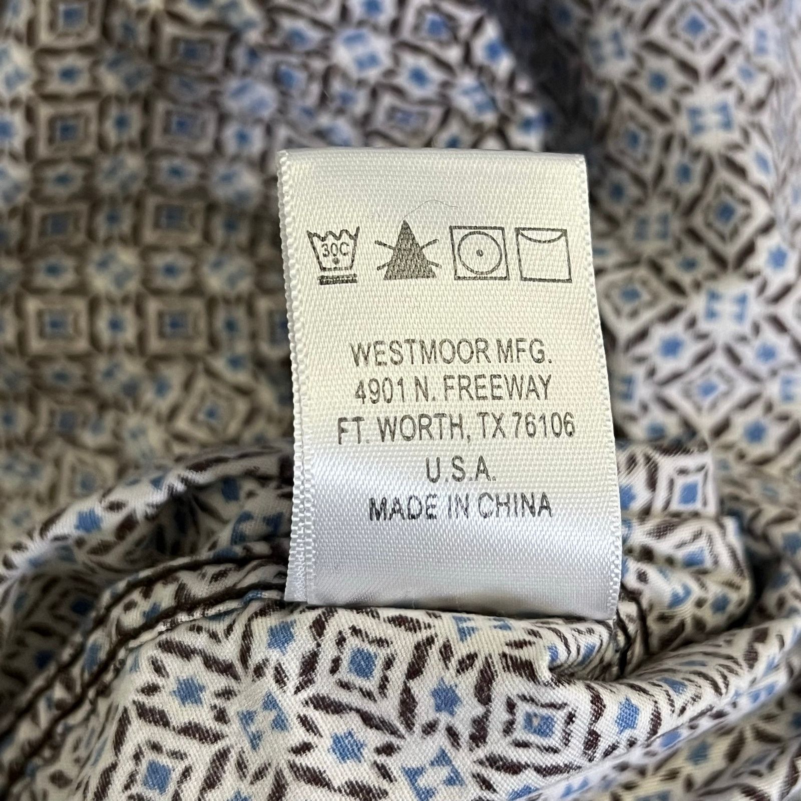 Panhandle Slim Panhandle Rough Stock Western Aztec Shirt Men XL Snap Pearl Size US XL / EU 56 / 4 - 10 Thumbnail