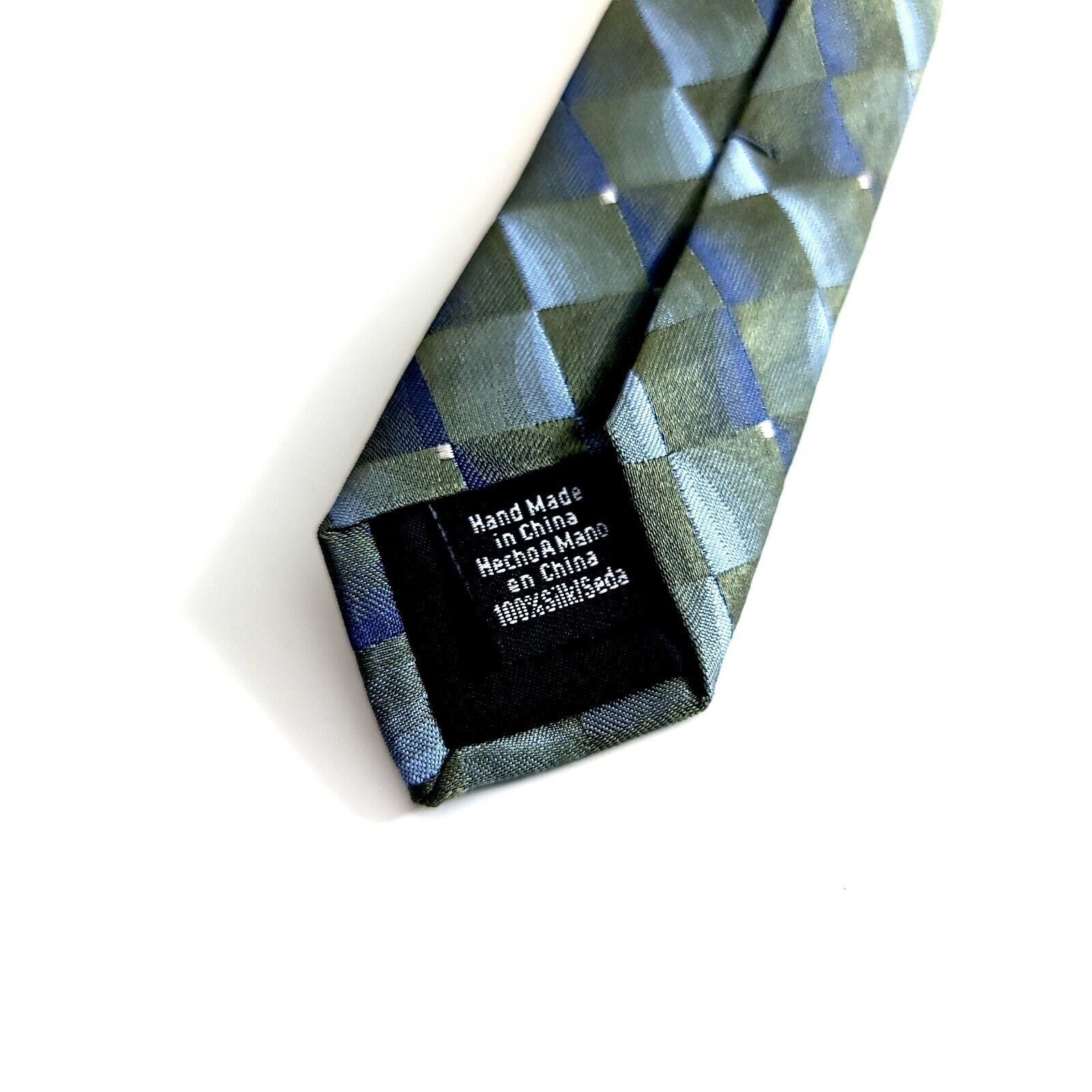 Croft & Barrow Croft & Barrow Woven Green Blue Checker Pattern Stain Resist Size ONE SIZE - 5 Thumbnail