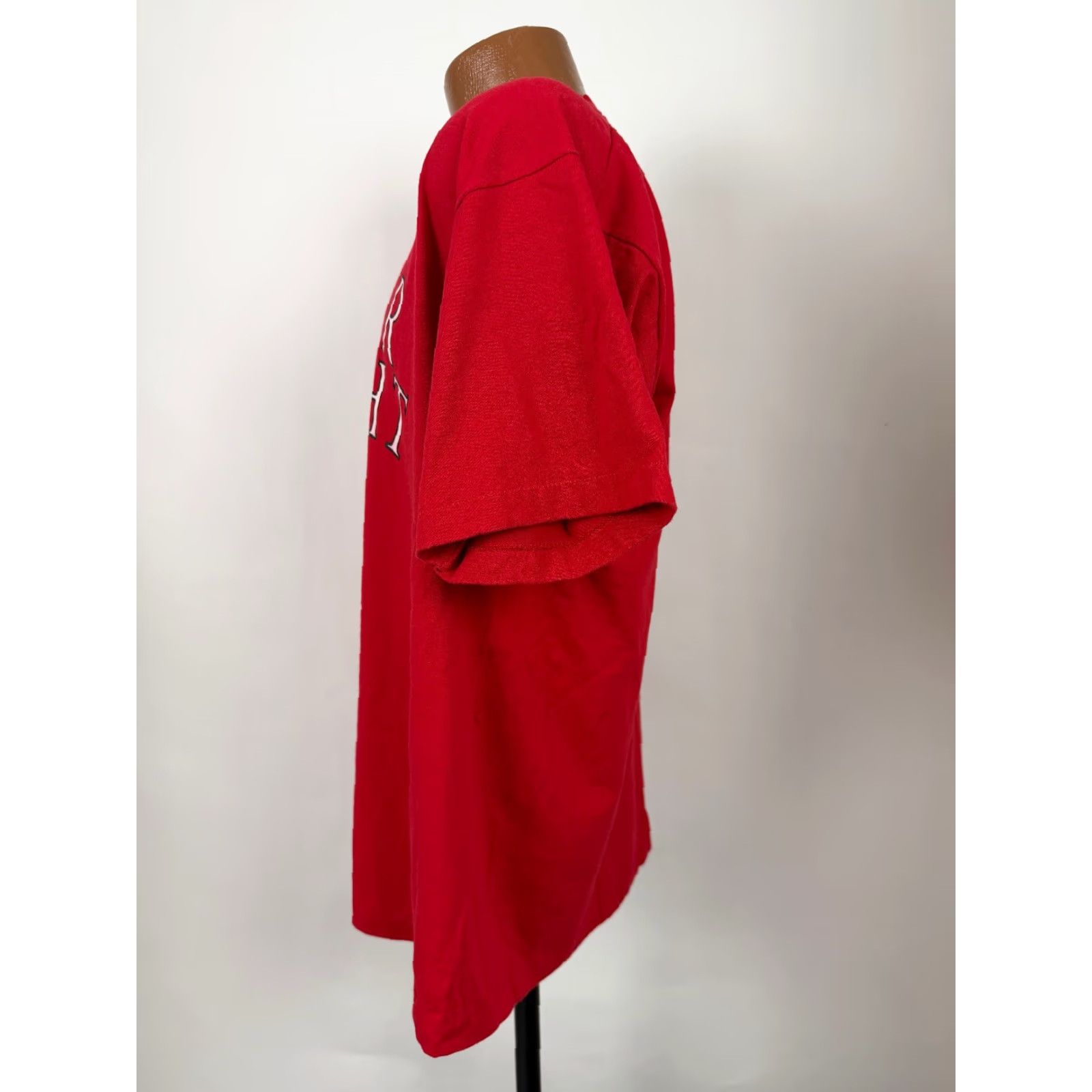 Fruit Of The Loom VINTAGE Wright Brothers Shirt XL Men Red 90s T-Shirt Cotton Polyester Wilbur Flight Airplane Made in USA 1990s 90s Transportation Hipster Outdoor Size US XL / EU 56 / 4 - 5 Thumbnail