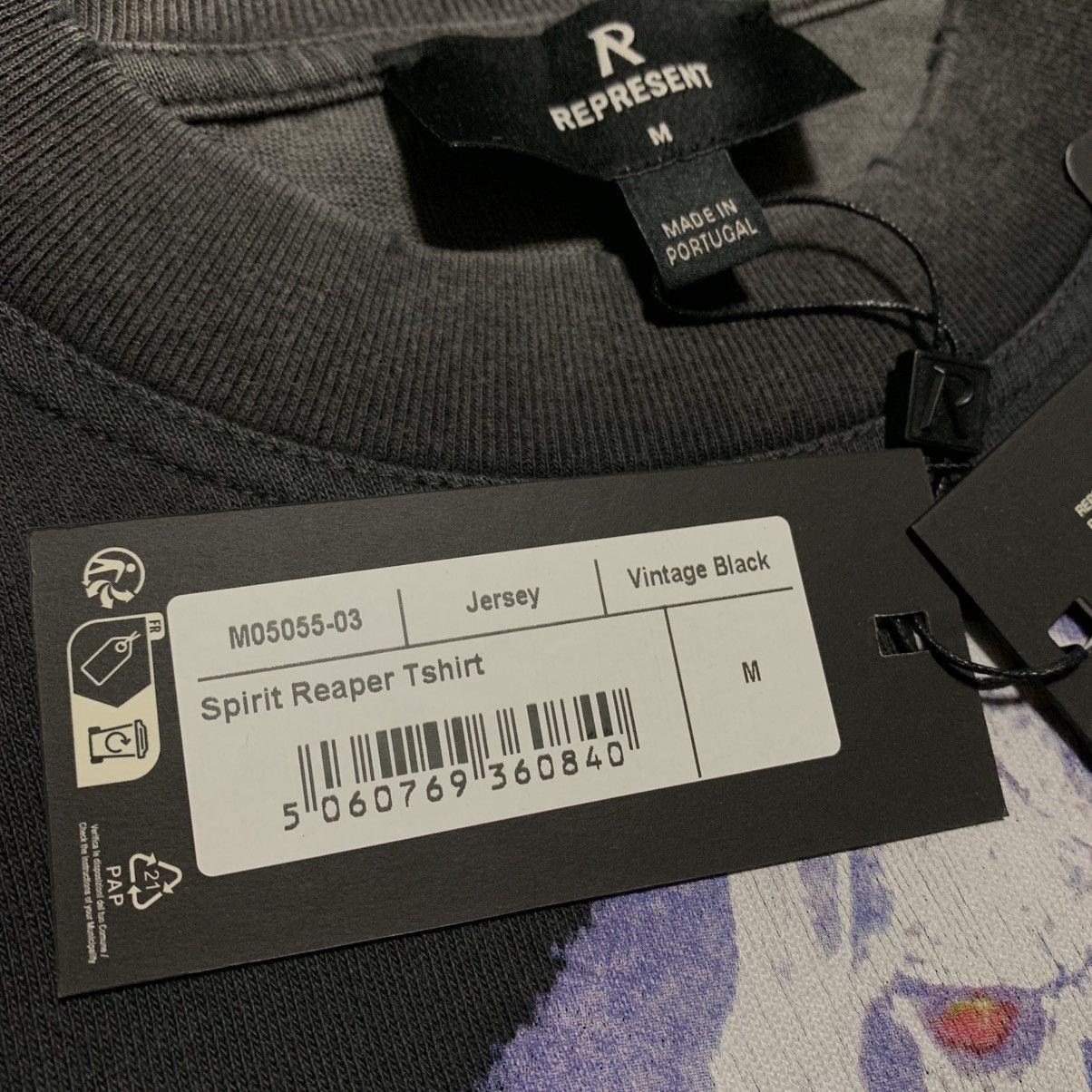 Represent Clo. Represent Medium Reign In Pain Black Te Spirit Reaper Size US M / EU 48-50 / 2 - 5 Thumbnail