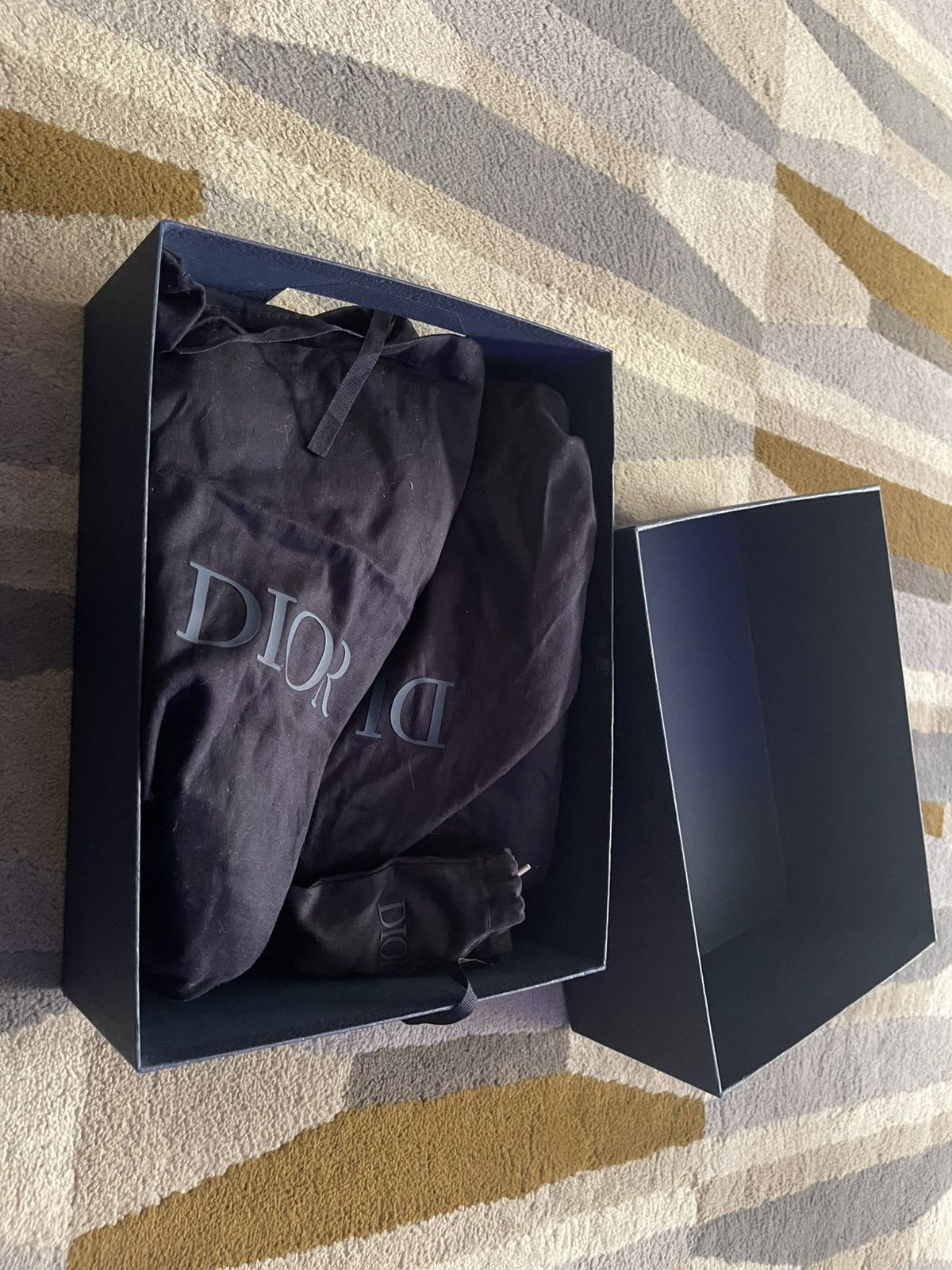Dior Dior B23 High Top Yellow Astero-Dior Size US 12 / EU 45 - 21 Thumbnail