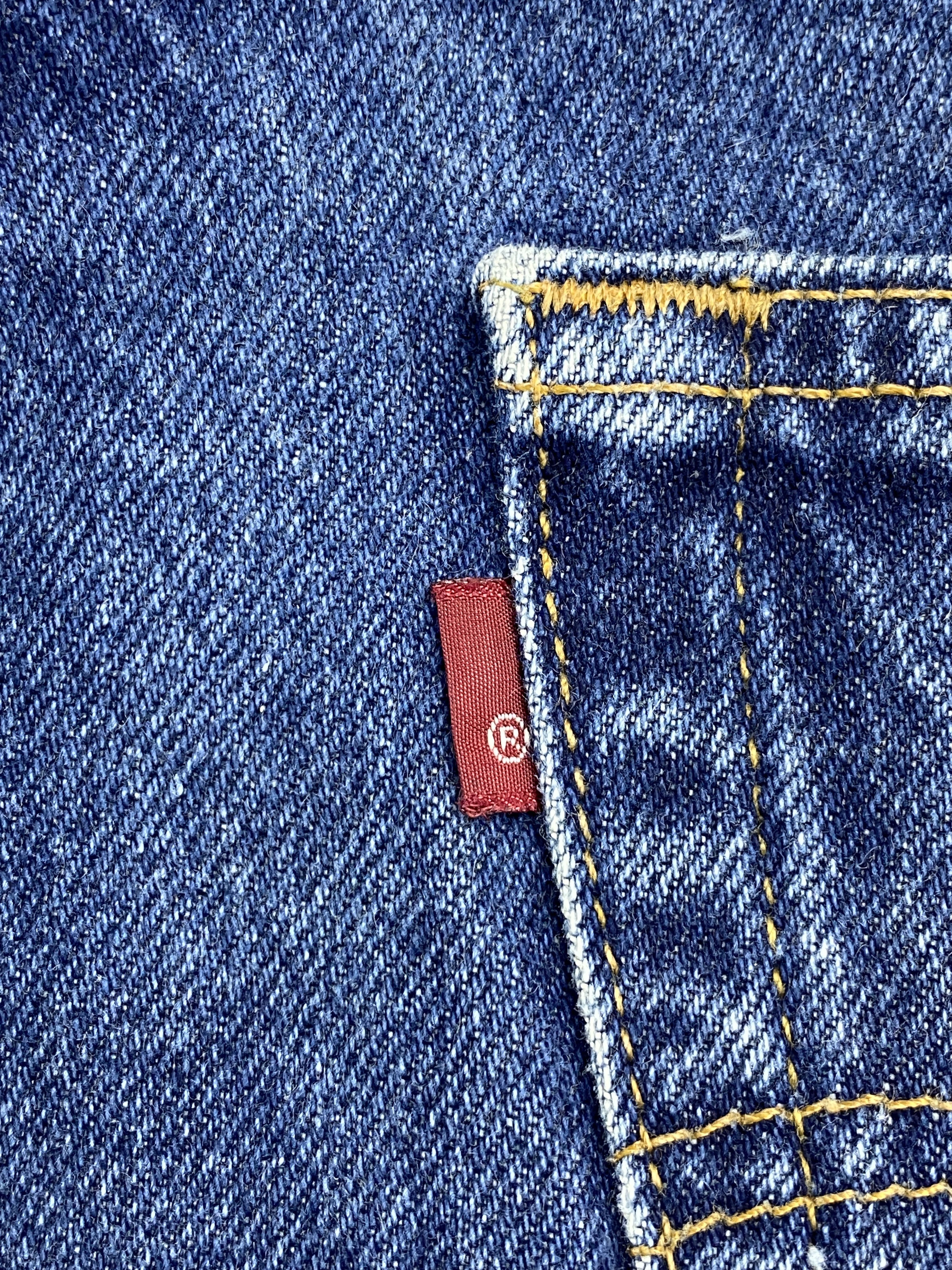 Levi's × Vintage Vintage 90s Levi's 517 Flare Bootcut Denim Jeans Size US 34 / EU 50 - 6 Thumbnail