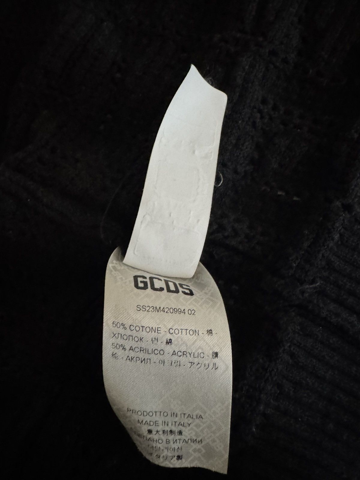 GCDS GCDS - Shrirt - macramé Size US M / EU 48-50 / 2 - 6 Thumbnail